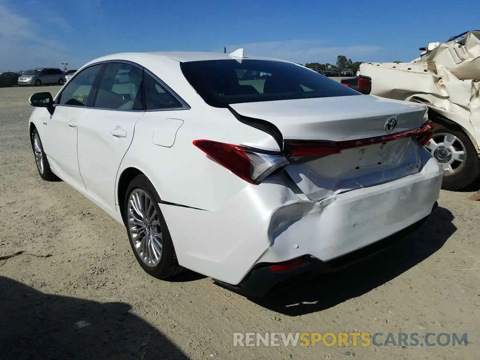 3 Photograph of a damaged car 4T1D21FB1LU012421 TOYOTA AVALON 2020