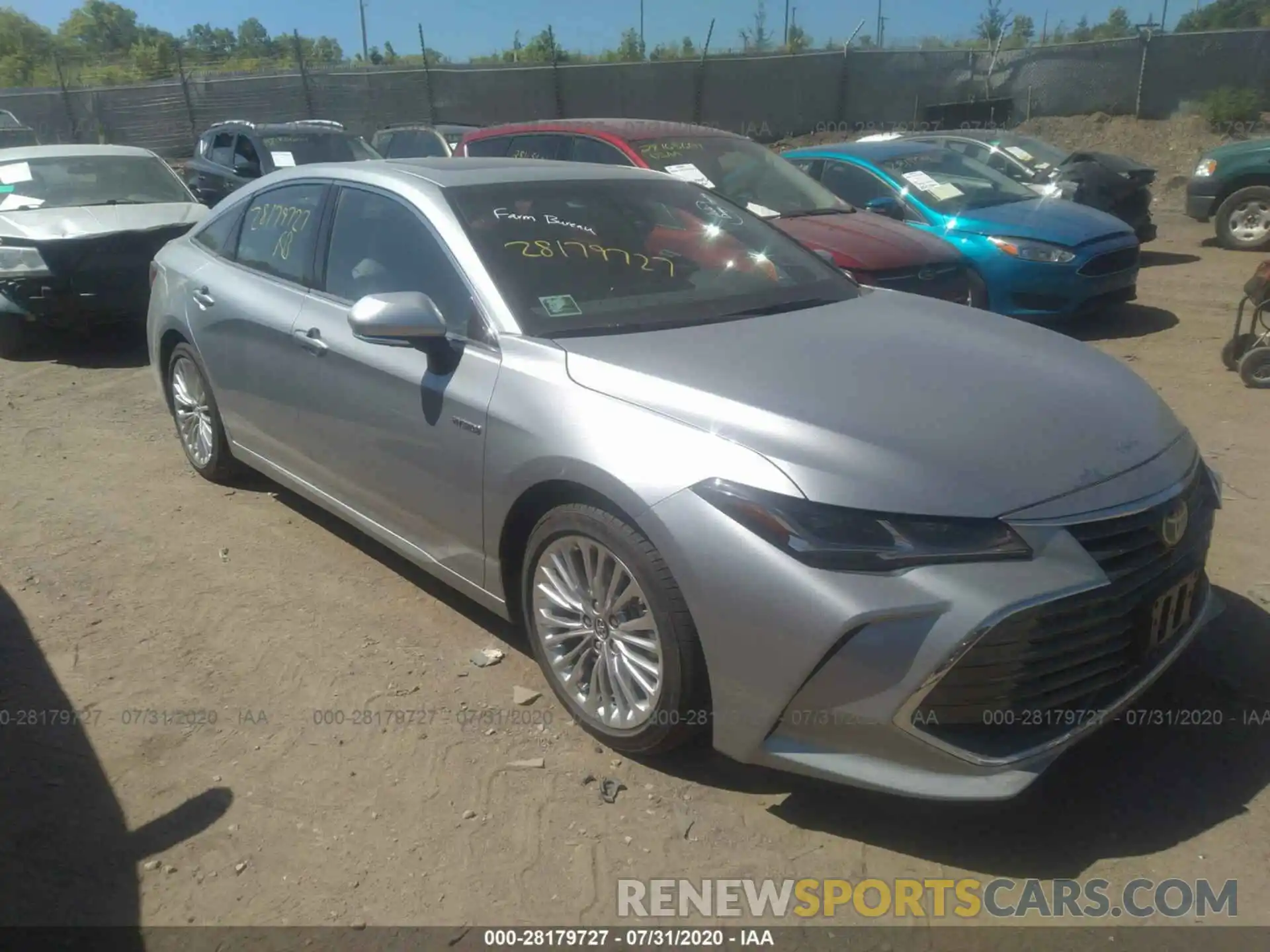 6 Photograph of a damaged car 4T1D21FB1LU013665 TOYOTA AVALON 2020