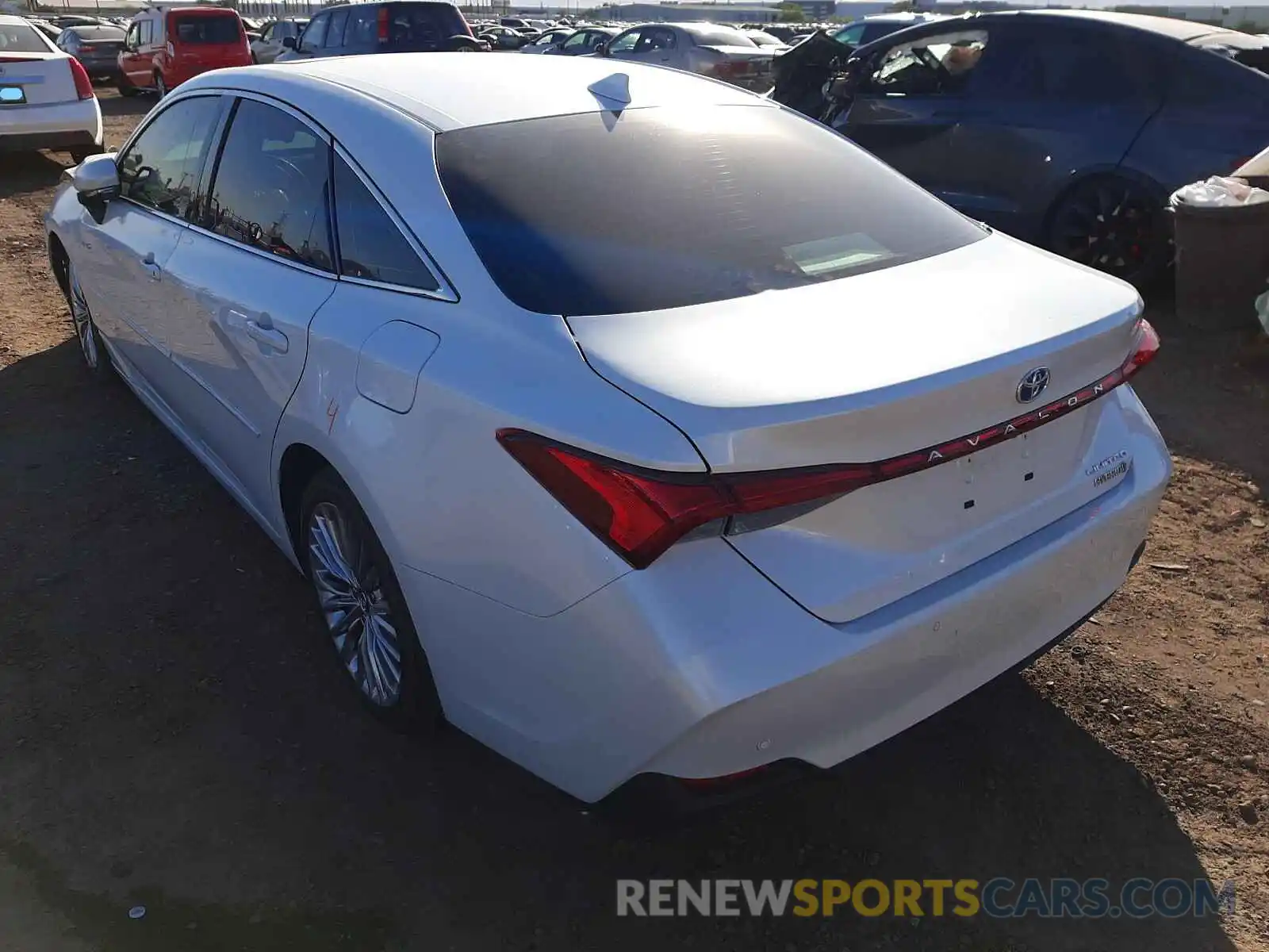 3 Photograph of a damaged car 4T1D21FB1LU016341 TOYOTA AVALON 2020