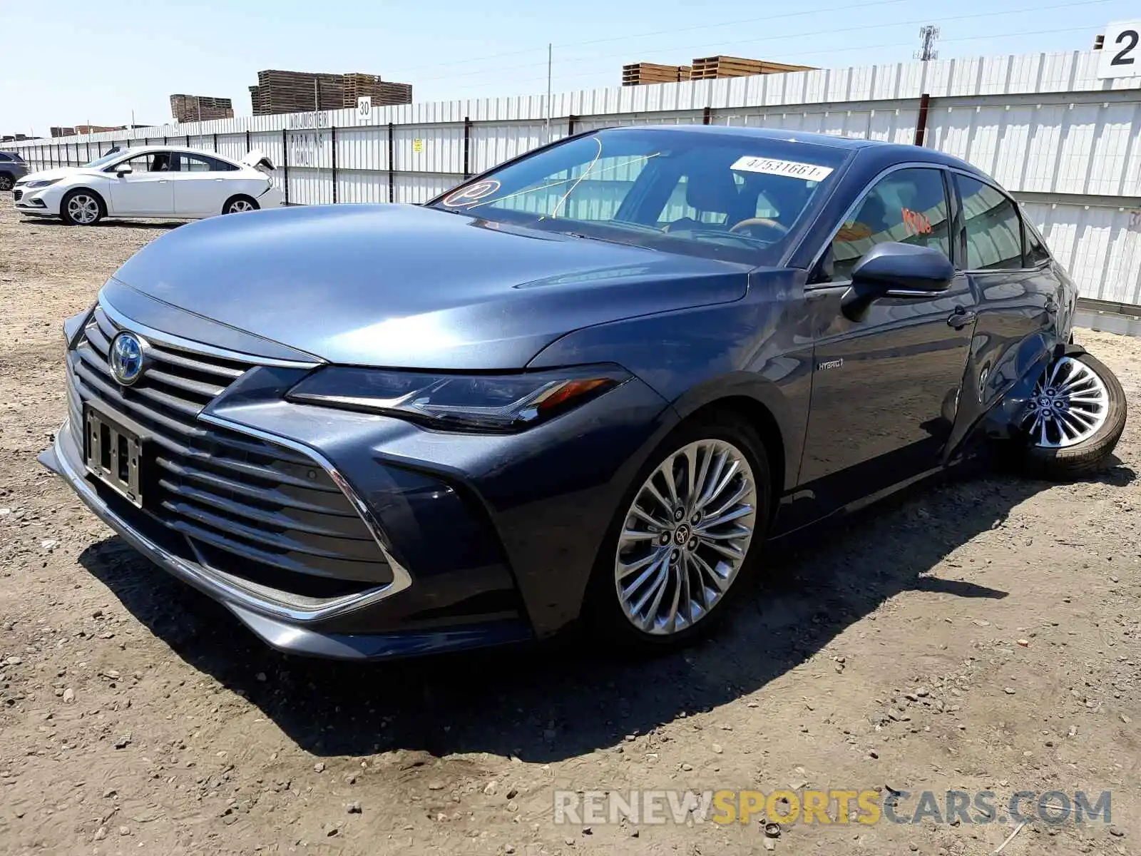 2 Photograph of a damaged car 4T1D21FB2LU018647 TOYOTA AVALON 2020