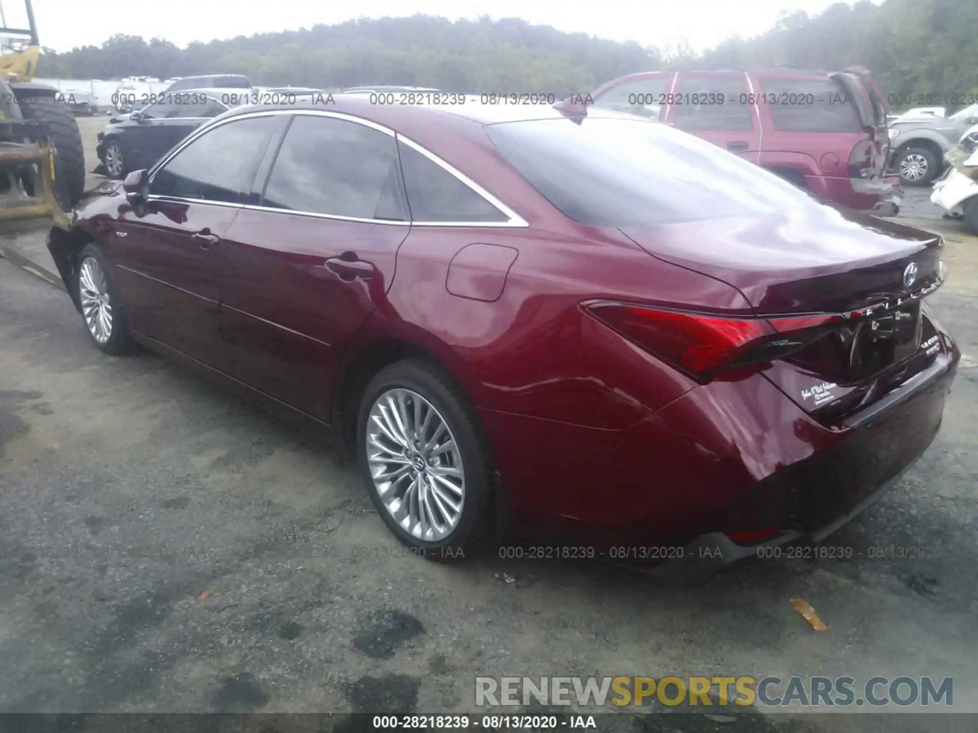 3 Photograph of a damaged car 4T1D21FB3LU013800 TOYOTA AVALON 2020