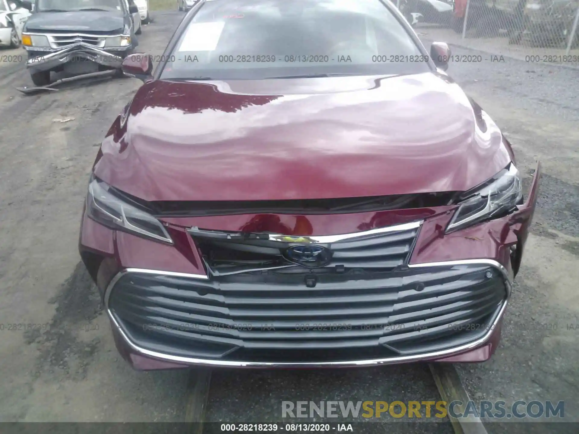 6 Photograph of a damaged car 4T1D21FB3LU013800 TOYOTA AVALON 2020