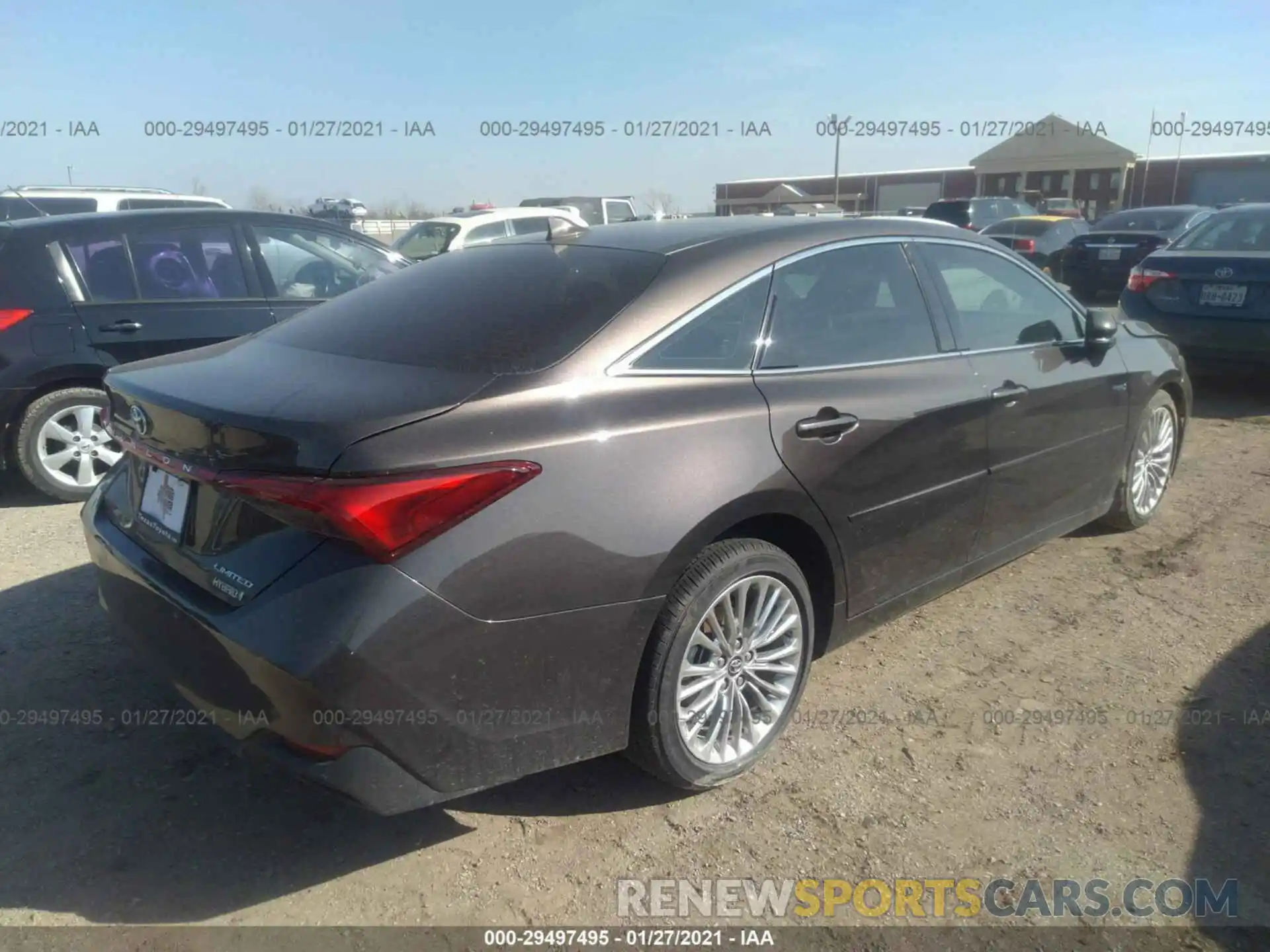 4 Photograph of a damaged car 4T1D21FB4LU016608 TOYOTA AVALON 2020