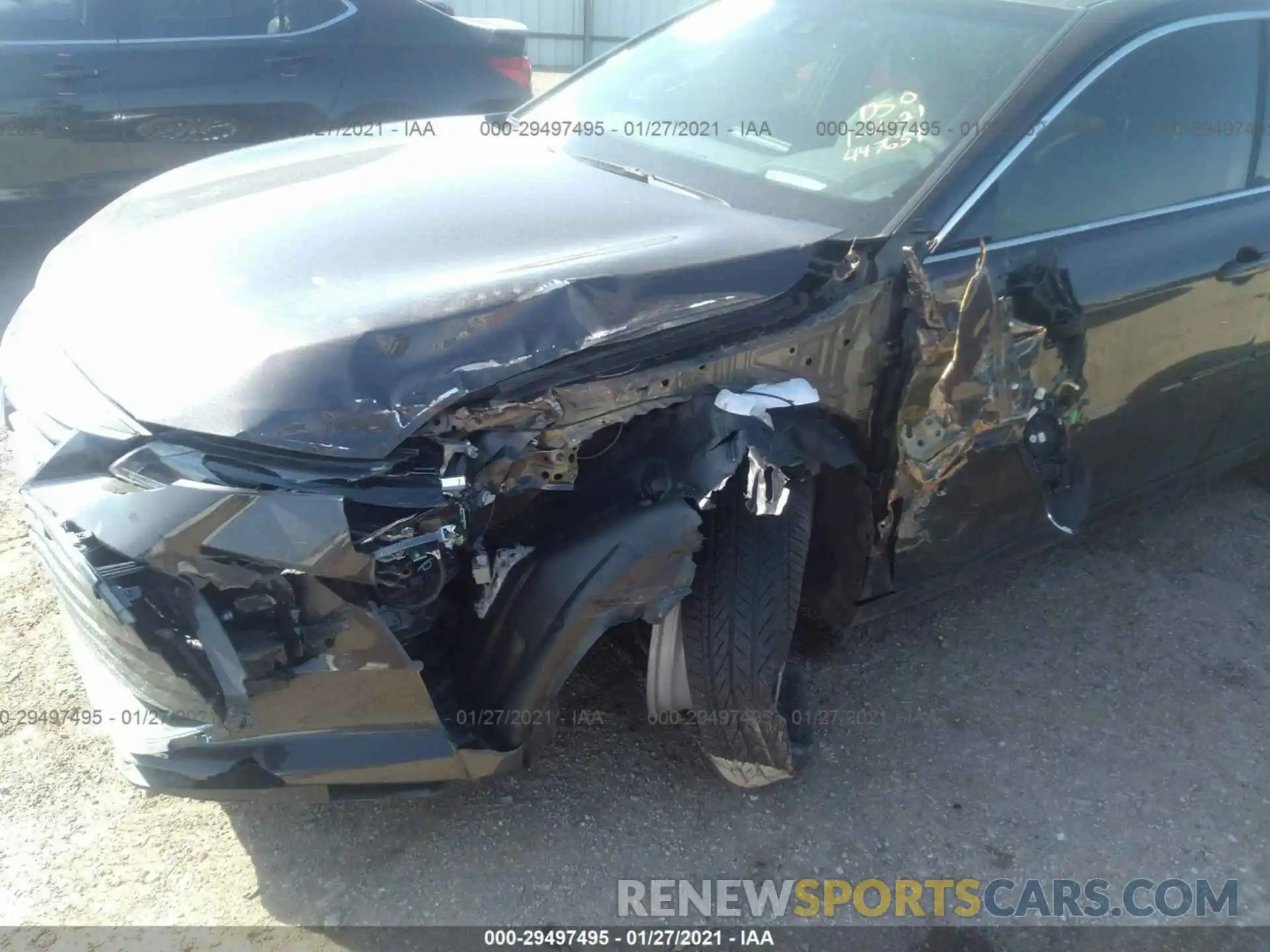 6 Photograph of a damaged car 4T1D21FB4LU016608 TOYOTA AVALON 2020