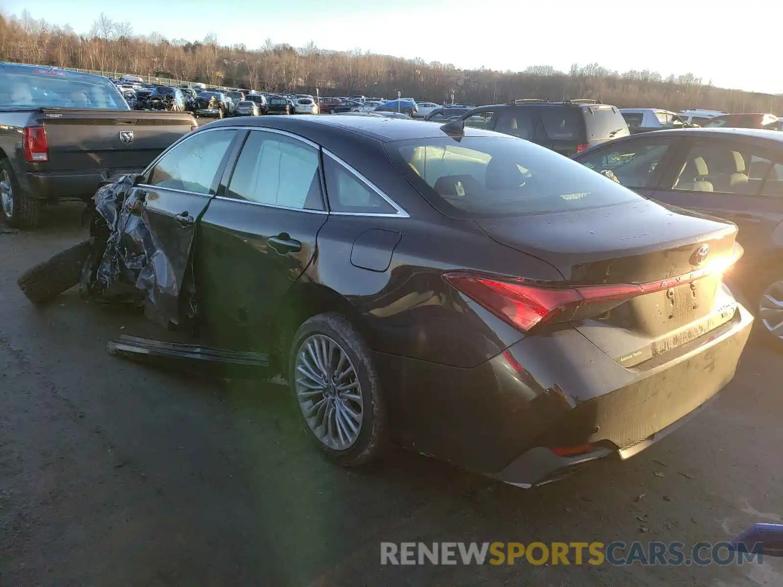 3 Photograph of a damaged car 4T1D21FB4LU018276 TOYOTA AVALON 2020