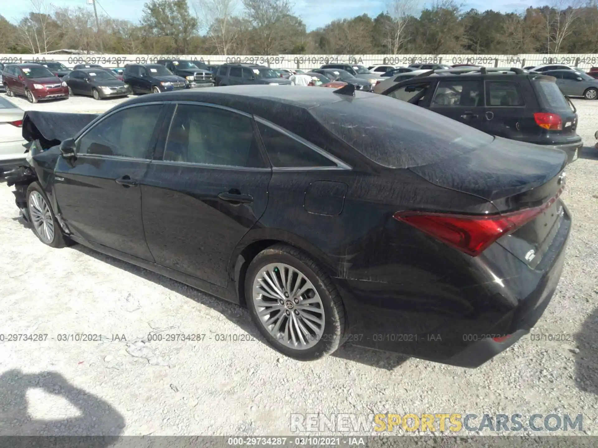 3 Photograph of a damaged car 4T1D21FB6LU019008 TOYOTA AVALON 2020