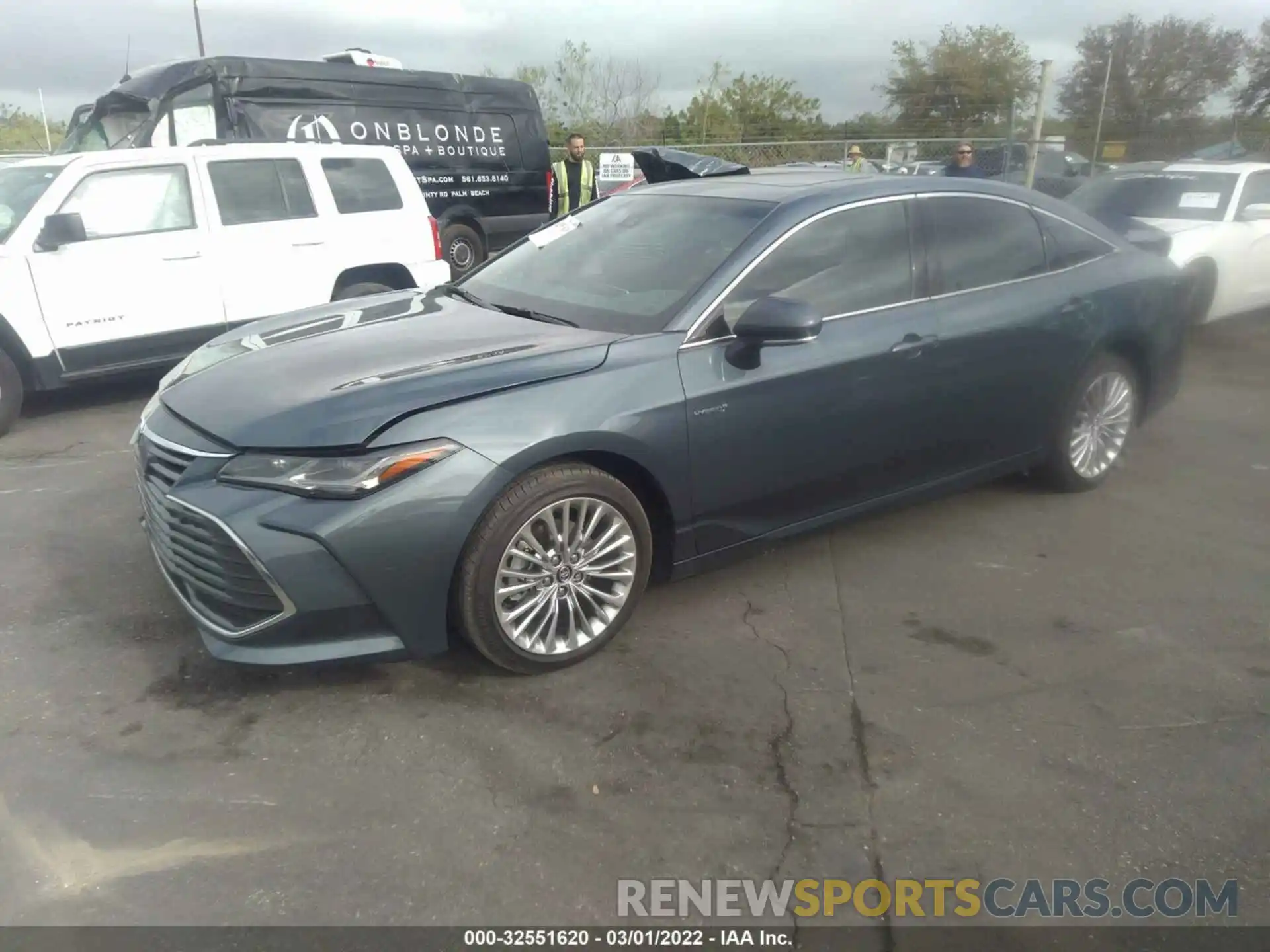 2 Photograph of a damaged car 4T1D21FB9LU012487 TOYOTA AVALON 2020