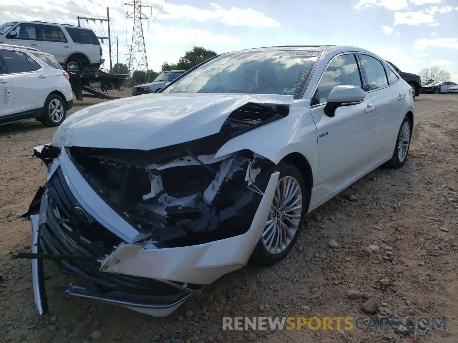 2 Photograph of a damaged car 4T1D21FB9LU016118 TOYOTA AVALON 2020