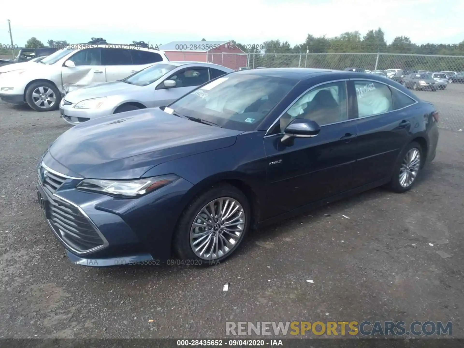 2 Photograph of a damaged car 4T1D21FBXLU014362 TOYOTA AVALON 2020