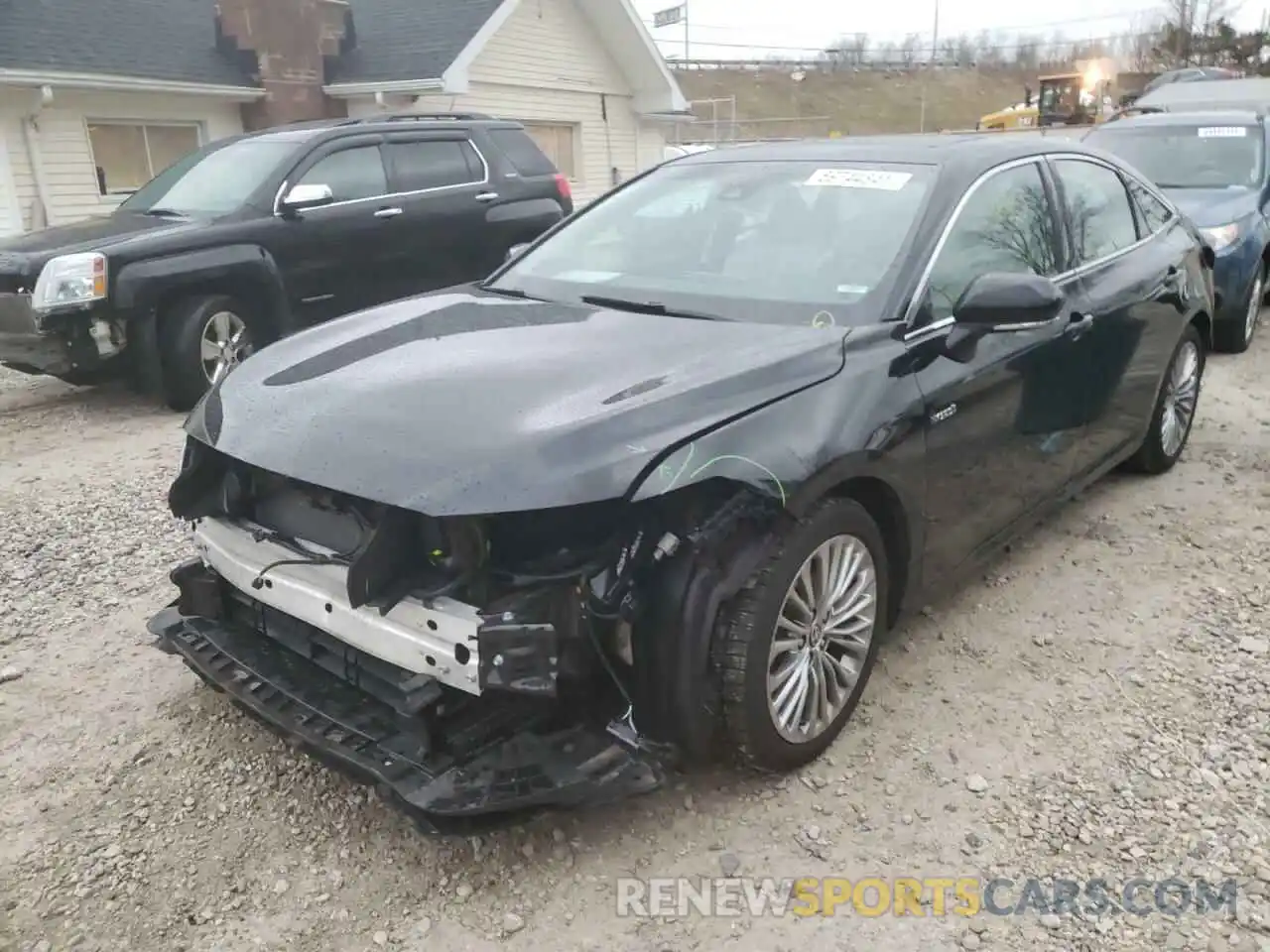 2 Photograph of a damaged car 4T1D21FBXLU018024 TOYOTA AVALON 2020