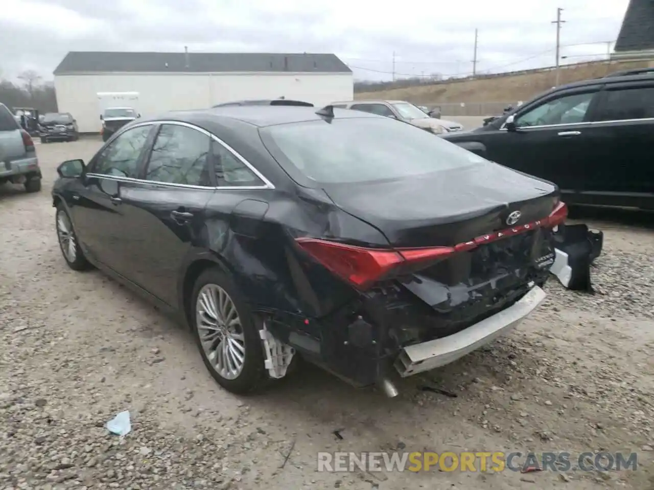 3 Photograph of a damaged car 4T1D21FBXLU018024 TOYOTA AVALON 2020