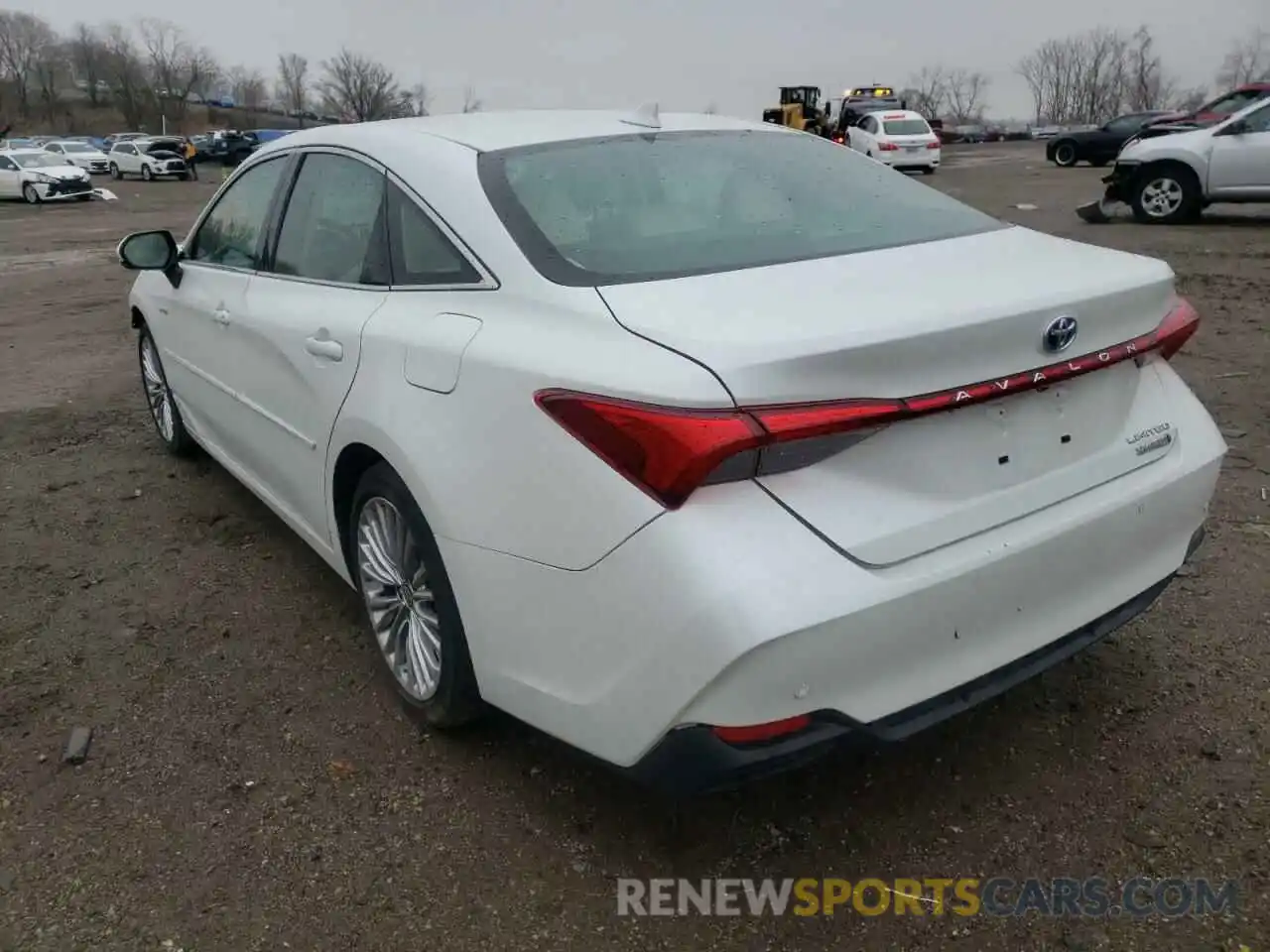 3 Photograph of a damaged car 4T1D21FBXLU018346 TOYOTA AVALON 2020