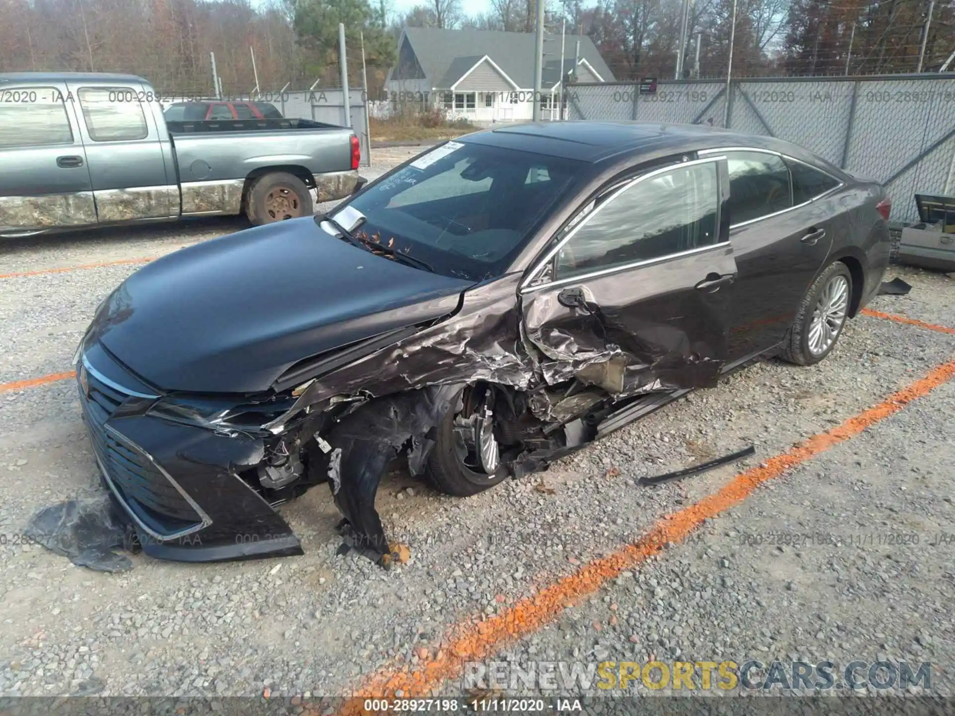 2 Photograph of a damaged car 4T1DZ1FB0LU047141 TOYOTA AVALON 2020