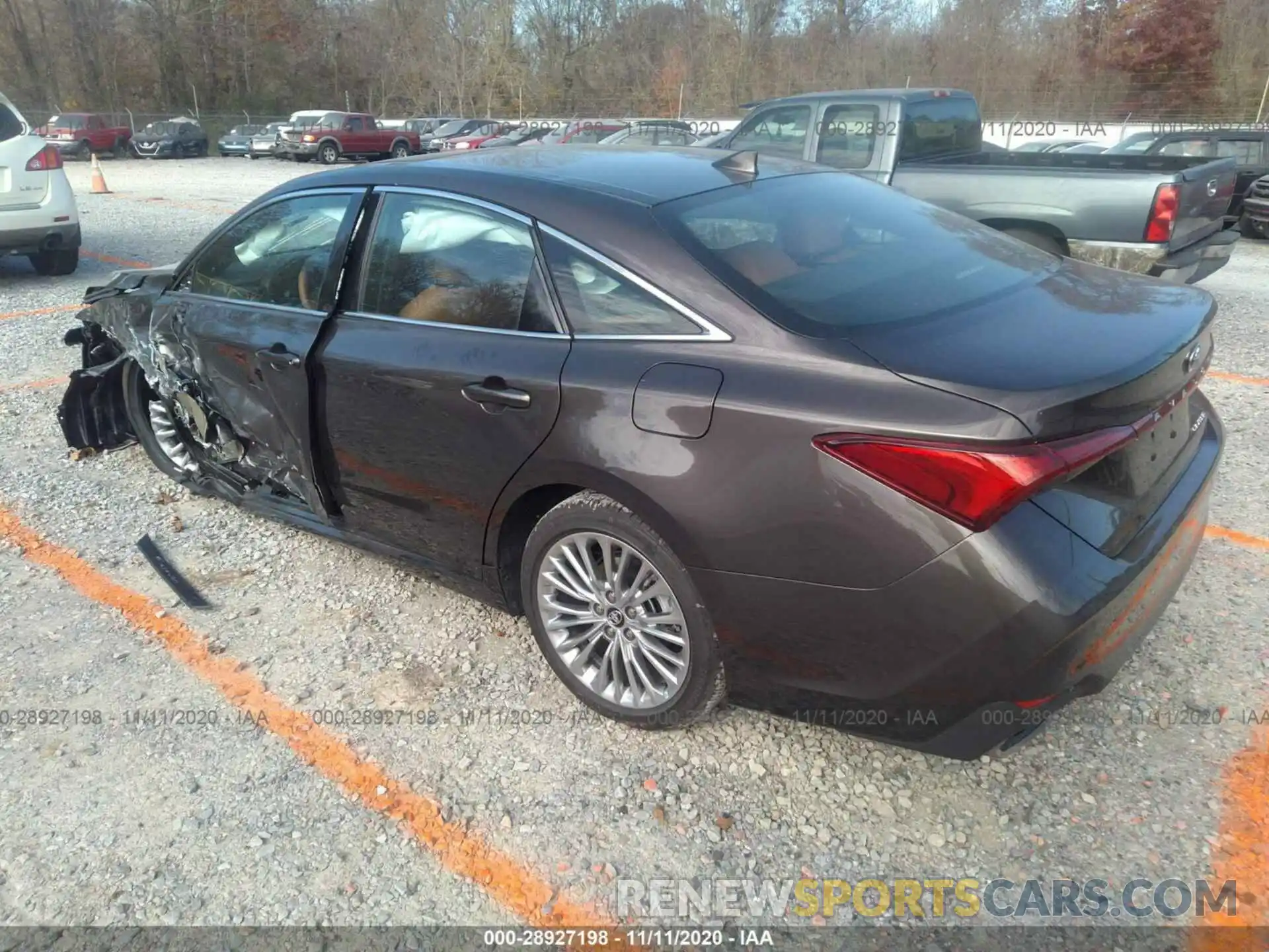 3 Photograph of a damaged car 4T1DZ1FB0LU047141 TOYOTA AVALON 2020