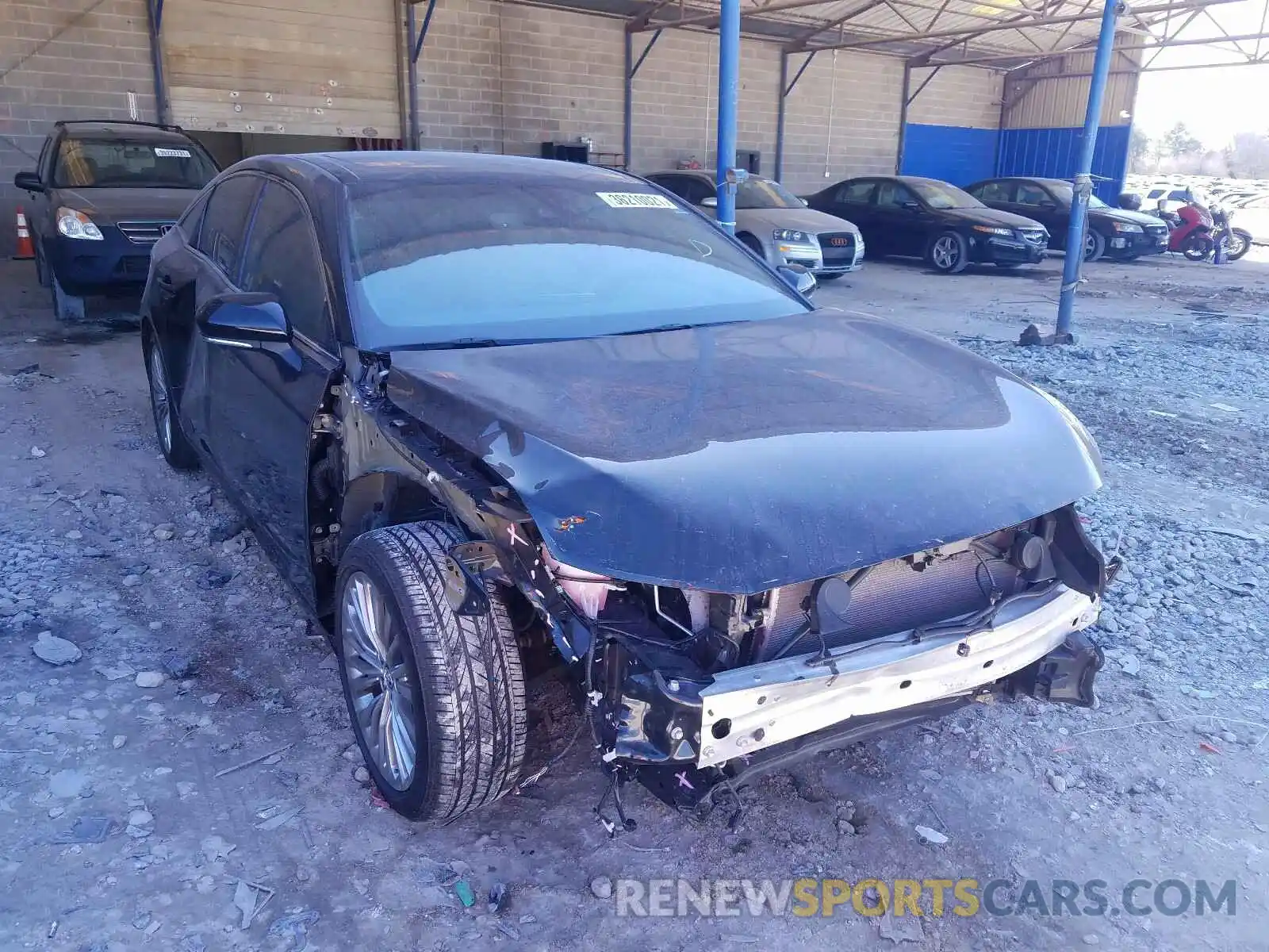 1 Photograph of a damaged car 4T1DZ1FB1LU039047 TOYOTA AVALON 2020