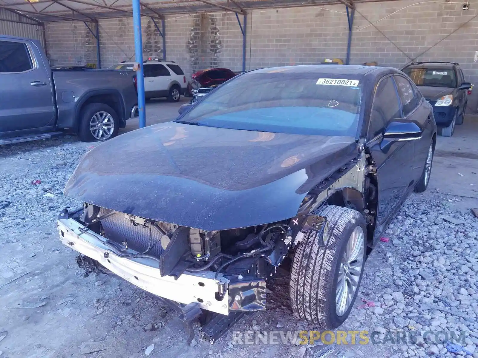 2 Photograph of a damaged car 4T1DZ1FB1LU039047 TOYOTA AVALON 2020