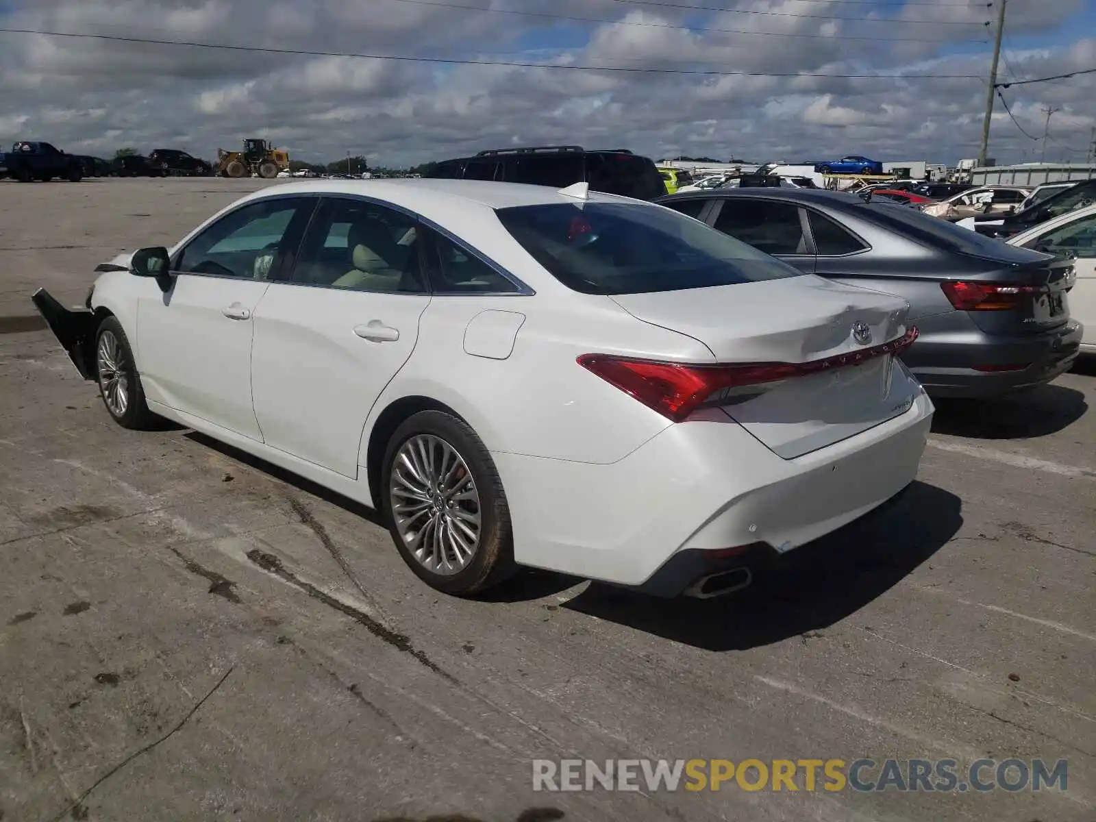 3 Photograph of a damaged car 4T1DZ1FB1LU040960 TOYOTA AVALON 2020