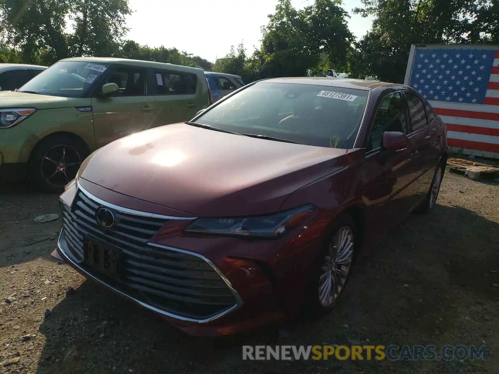 2 Photograph of a damaged car 4T1DZ1FB1LU043146 TOYOTA AVALON 2020