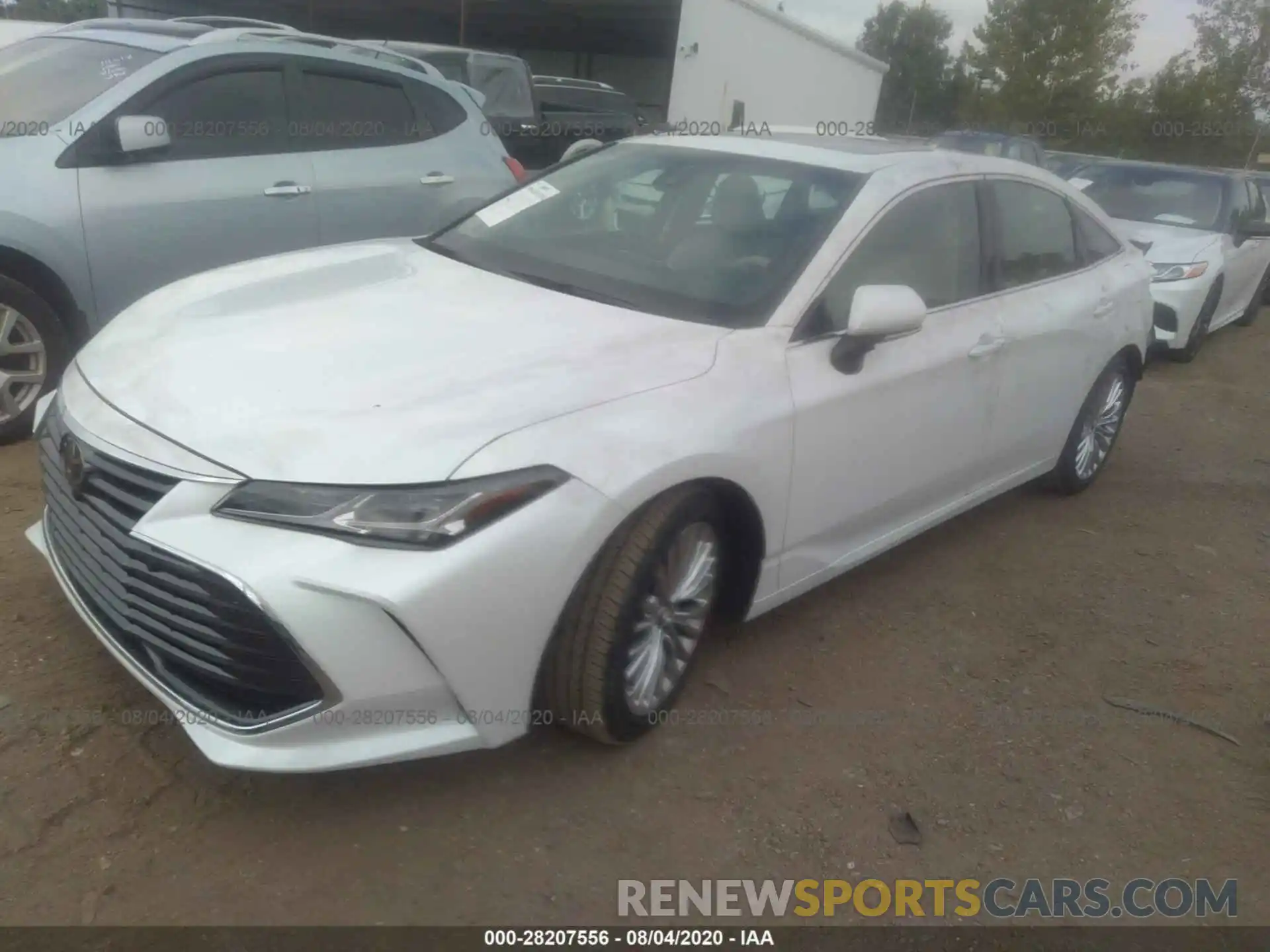 2 Photograph of a damaged car 4T1DZ1FB1LU050873 TOYOTA AVALON 2020