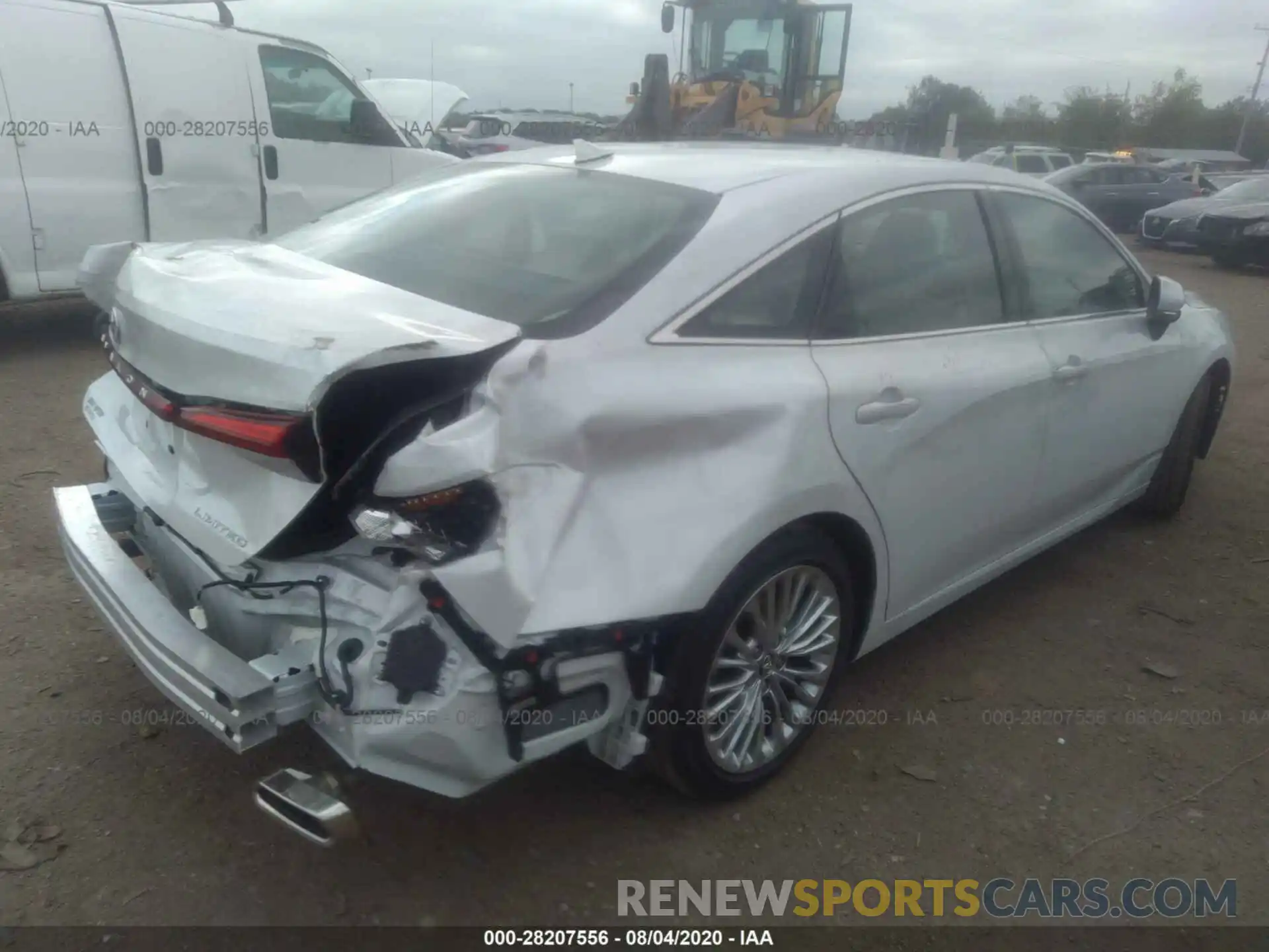 4 Photograph of a damaged car 4T1DZ1FB1LU050873 TOYOTA AVALON 2020