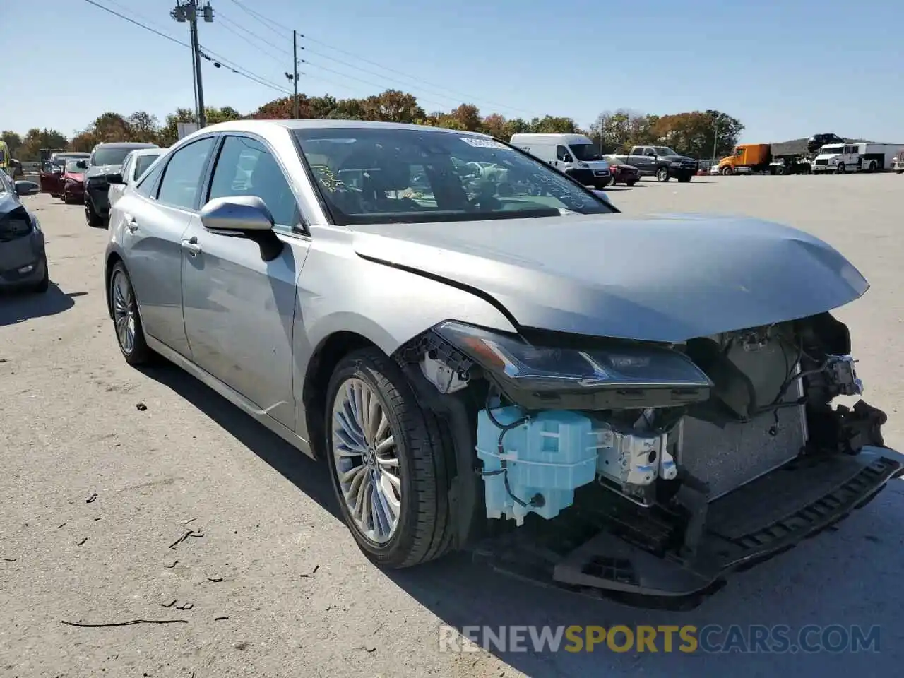 1 Photograph of a damaged car 4T1DZ1FB2LU048386 TOYOTA AVALON 2020