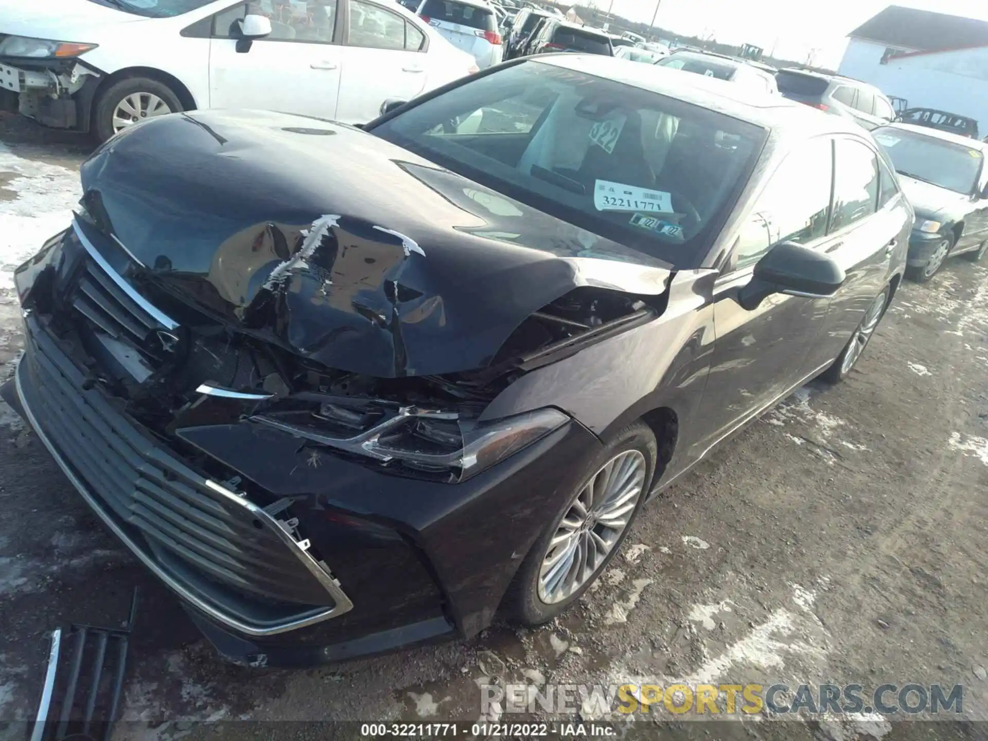 2 Photograph of a damaged car 4T1DZ1FB2LU052552 TOYOTA AVALON 2020