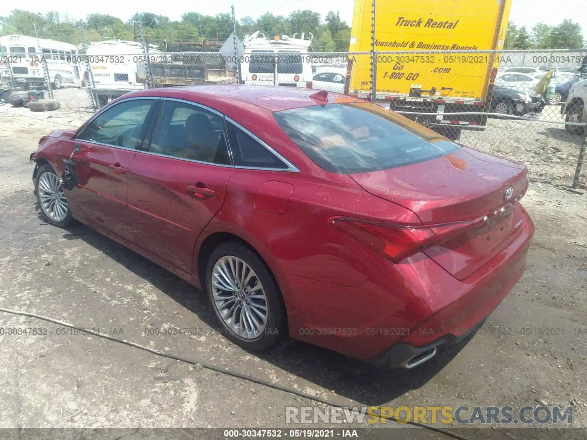 3 Photograph of a damaged car 4T1DZ1FB3LU041950 TOYOTA AVALON 2020