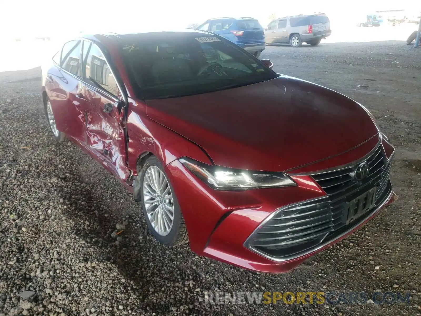 1 Photograph of a damaged car 4T1DZ1FB3LU045058 TOYOTA AVALON 2020