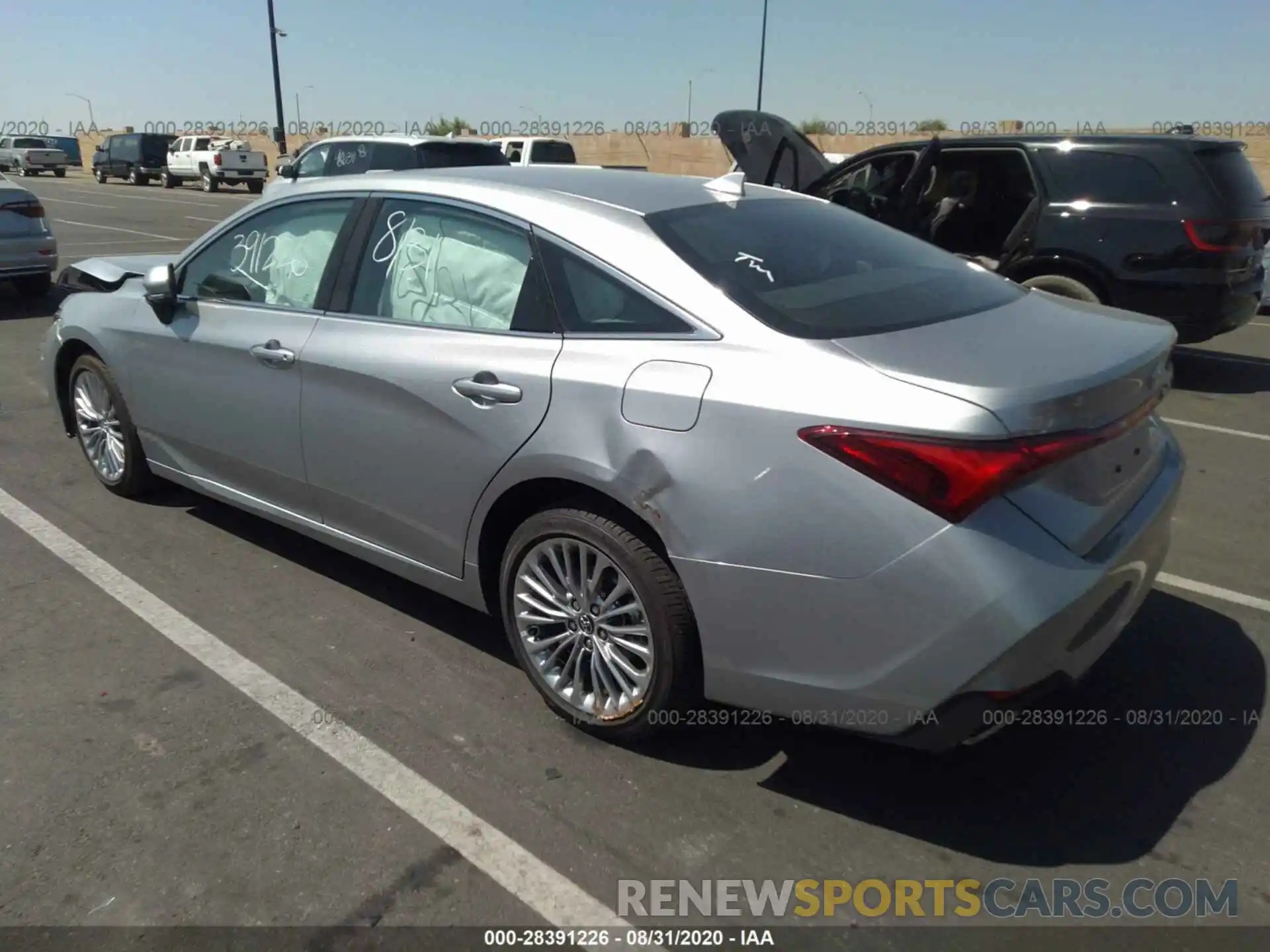 3 Photograph of a damaged car 4T1DZ1FB3LU046713 TOYOTA AVALON 2020