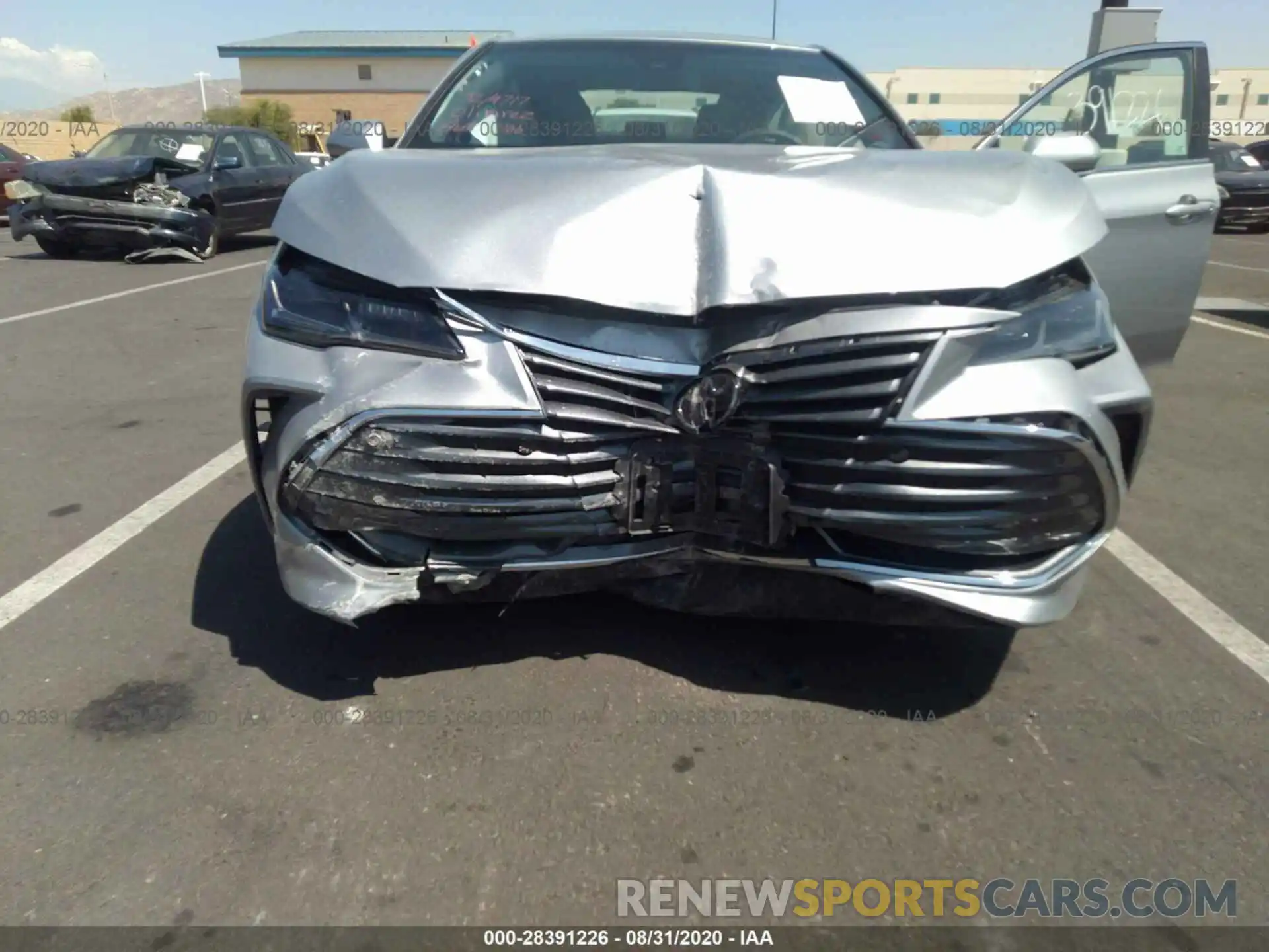 6 Photograph of a damaged car 4T1DZ1FB3LU046713 TOYOTA AVALON 2020