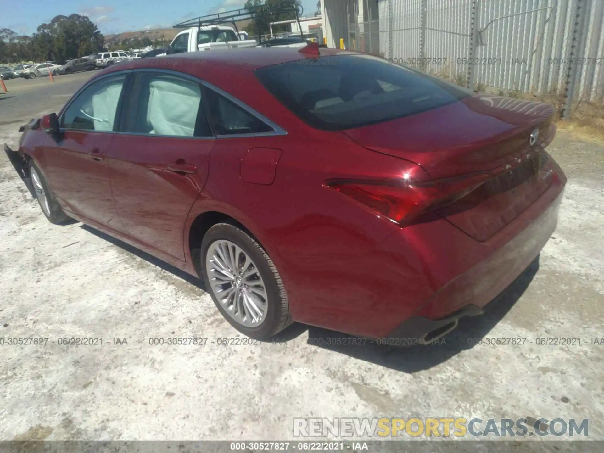 3 Photograph of a damaged car 4T1DZ1FB4LU042900 TOYOTA AVALON 2020