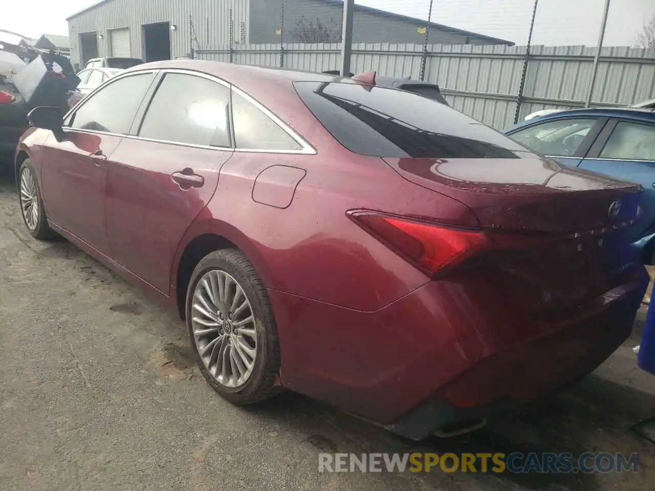 3 Photograph of a damaged car 4T1DZ1FB4LU055145 TOYOTA AVALON 2020