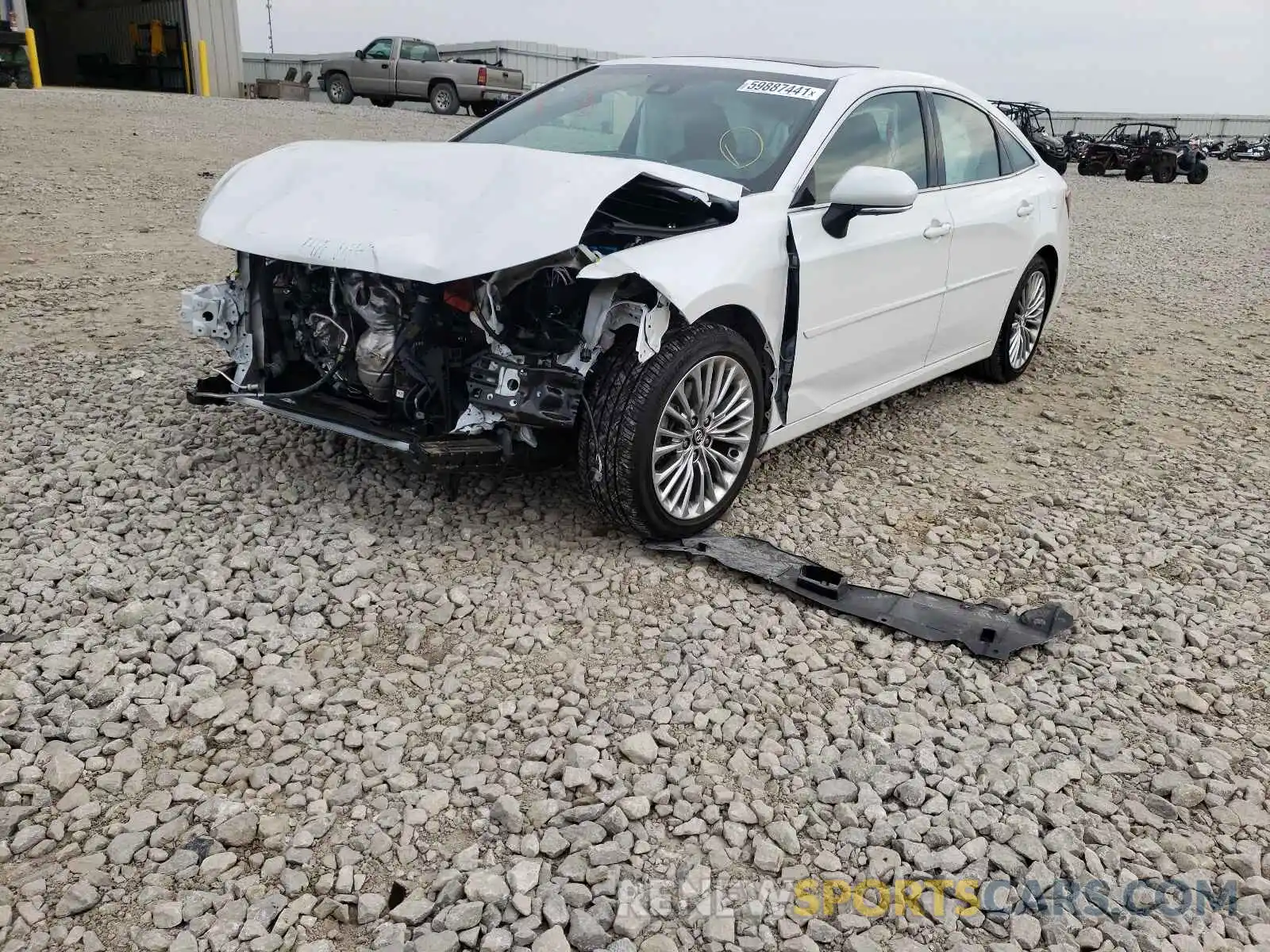 2 Photograph of a damaged car 4T1DZ1FB5LU044171 TOYOTA AVALON 2020