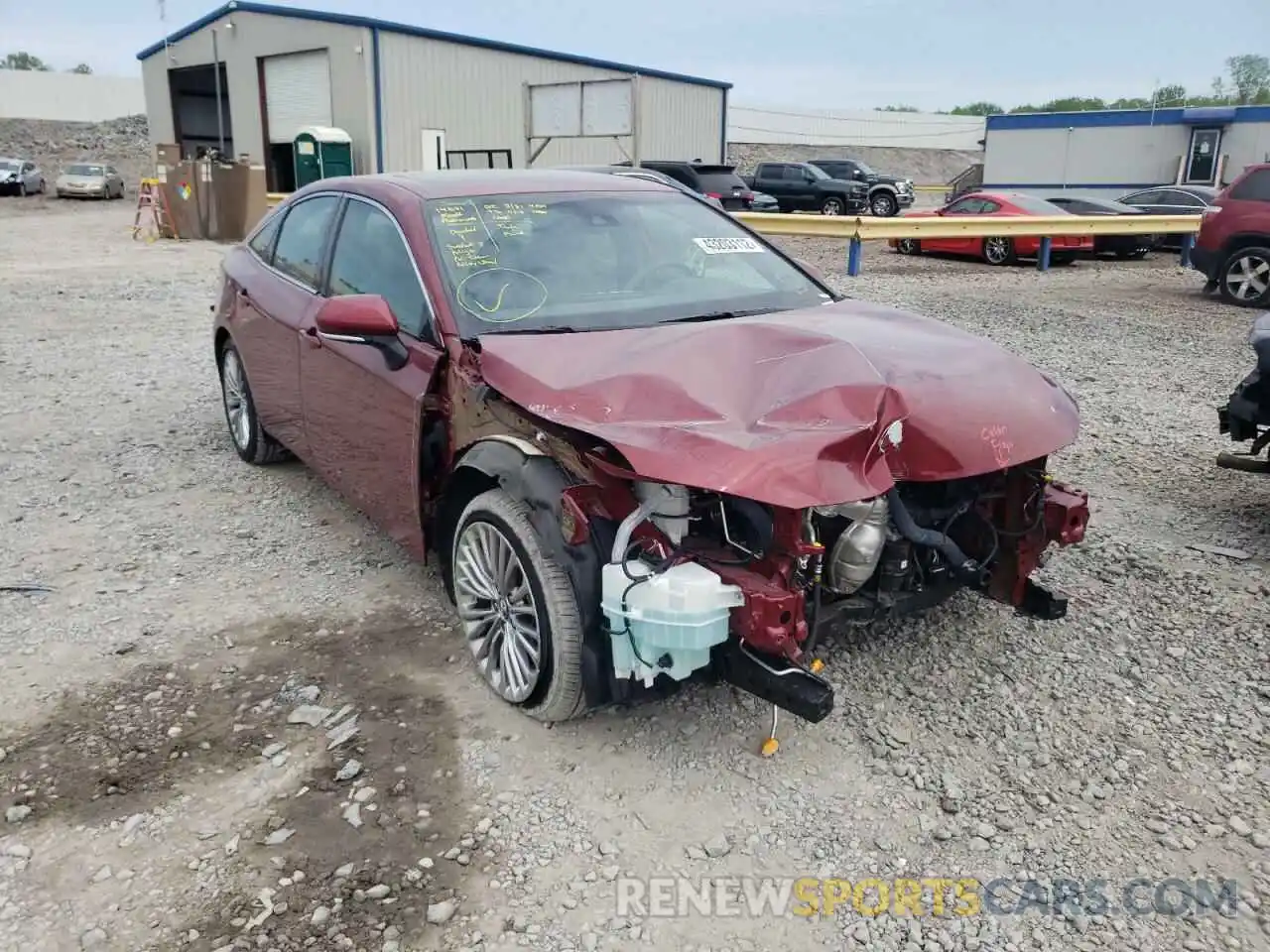 1 Photograph of a damaged car 4T1DZ1FB6LU039822 TOYOTA AVALON 2020