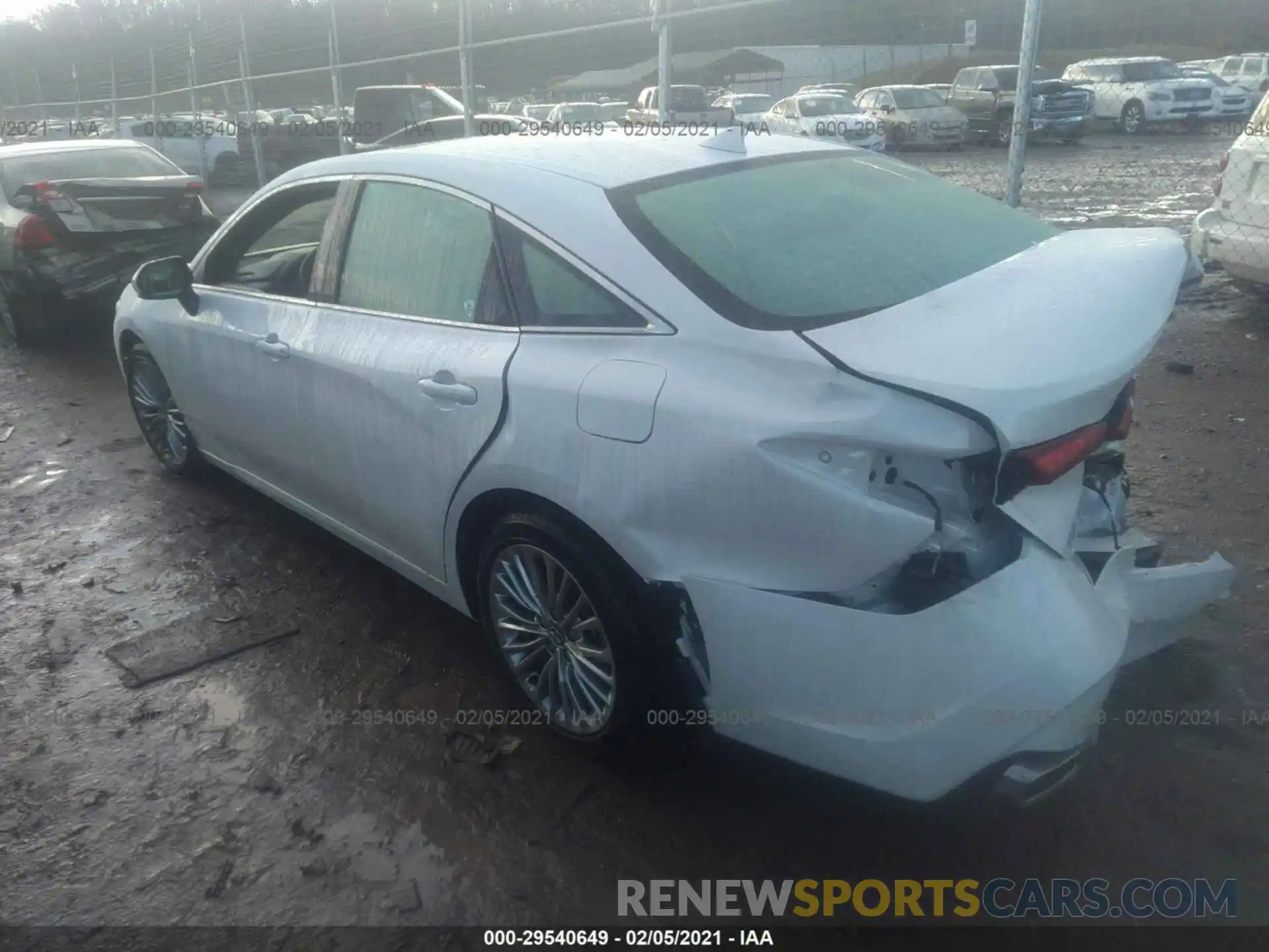 3 Photograph of a damaged car 4T1DZ1FB6LU047029 TOYOTA AVALON 2020