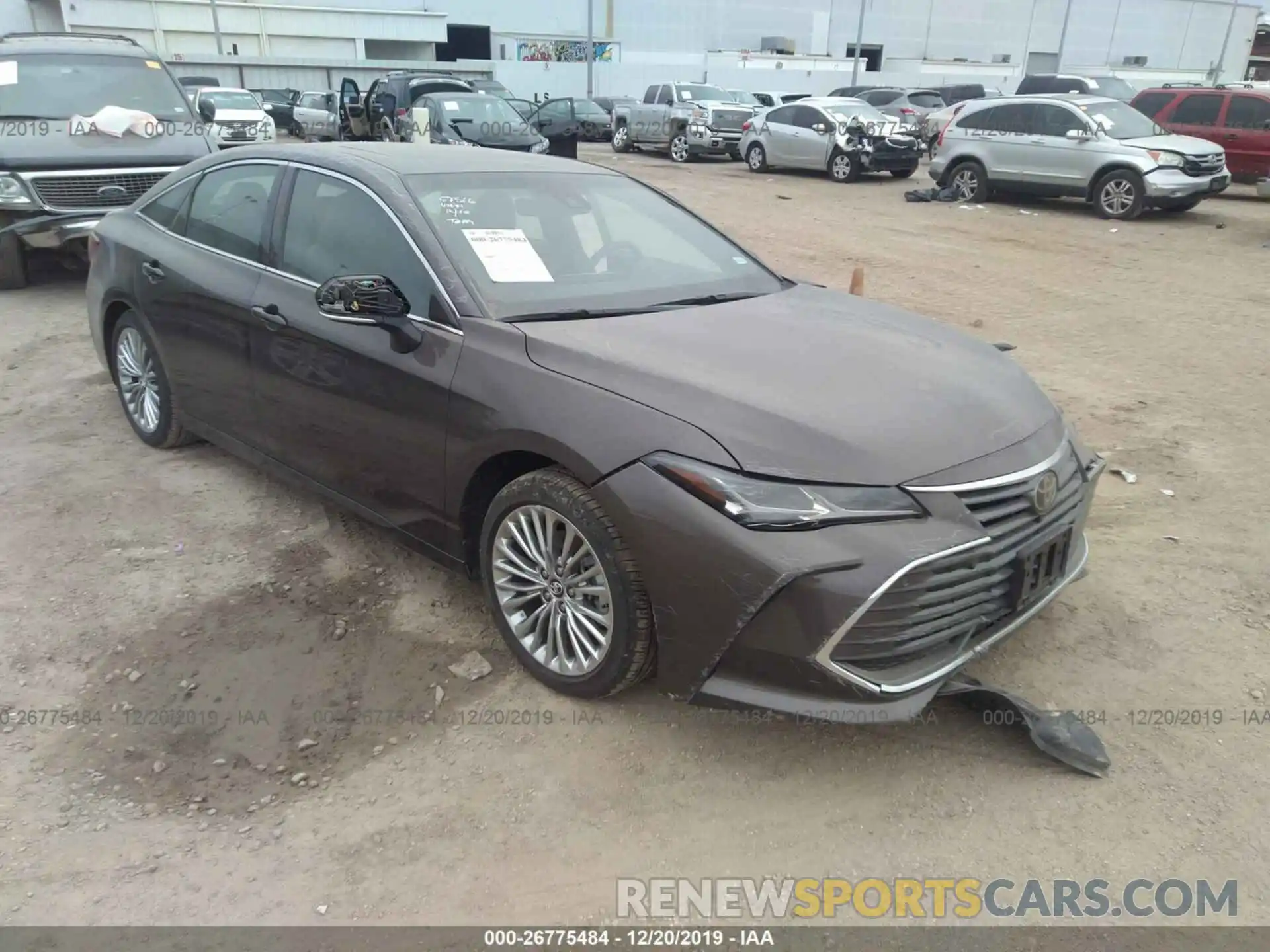 1 Фотография поврежденного автомобиля 4T1DZ1FB7LU040350 TOYOTA AVALON 2020