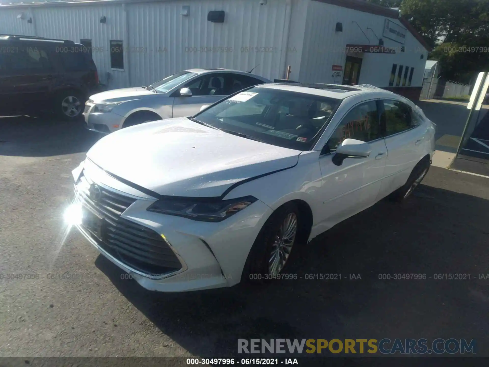 2 Photograph of a damaged car 4T1DZ1FB7LU042583 TOYOTA AVALON 2020