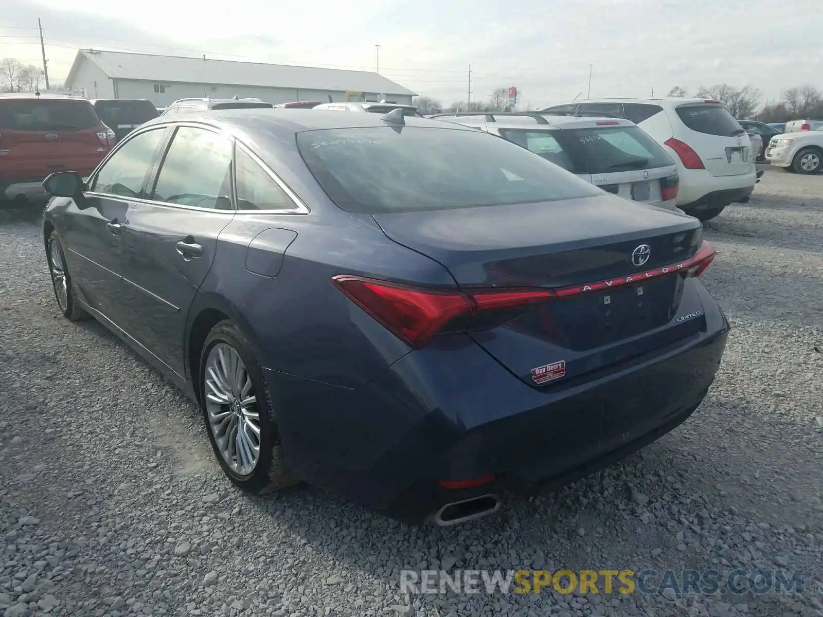 3 Photograph of a damaged car 4T1DZ1FB7LU043152 TOYOTA AVALON 2020