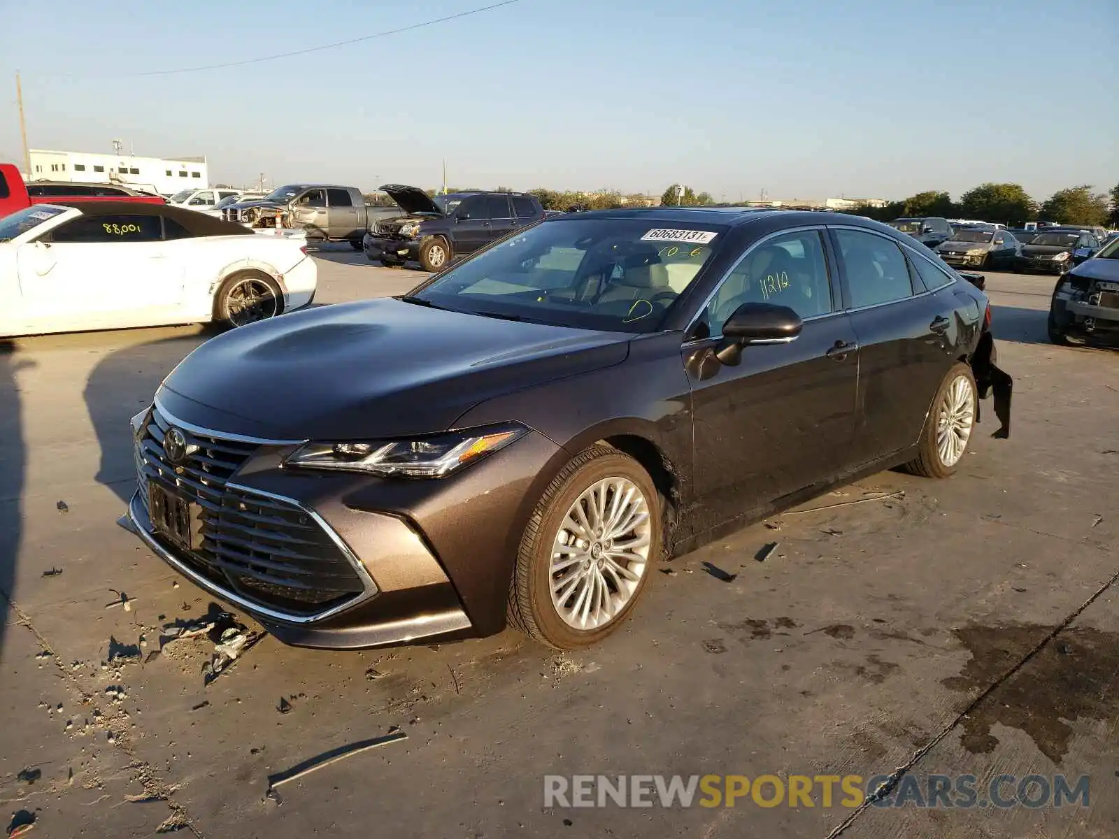 2 Photograph of a damaged car 4T1DZ1FB7LU043488 TOYOTA AVALON 2020