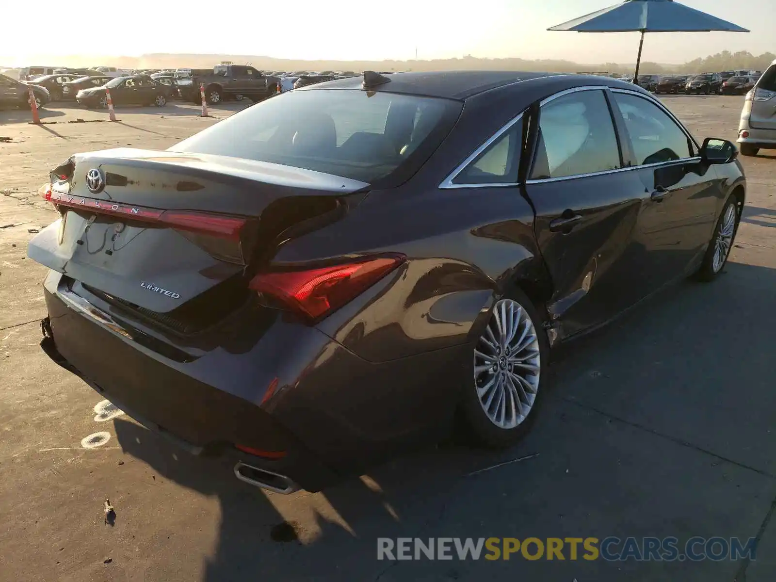 9 Photograph of a damaged car 4T1DZ1FB7LU043488 TOYOTA AVALON 2020