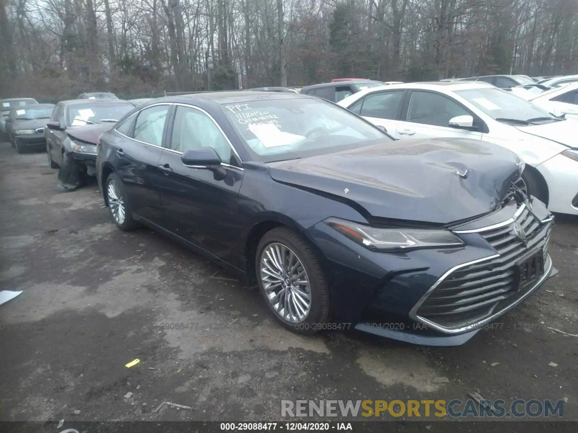 1 Photograph of a damaged car 4T1DZ1FB8LU050658 TOYOTA AVALON 2020