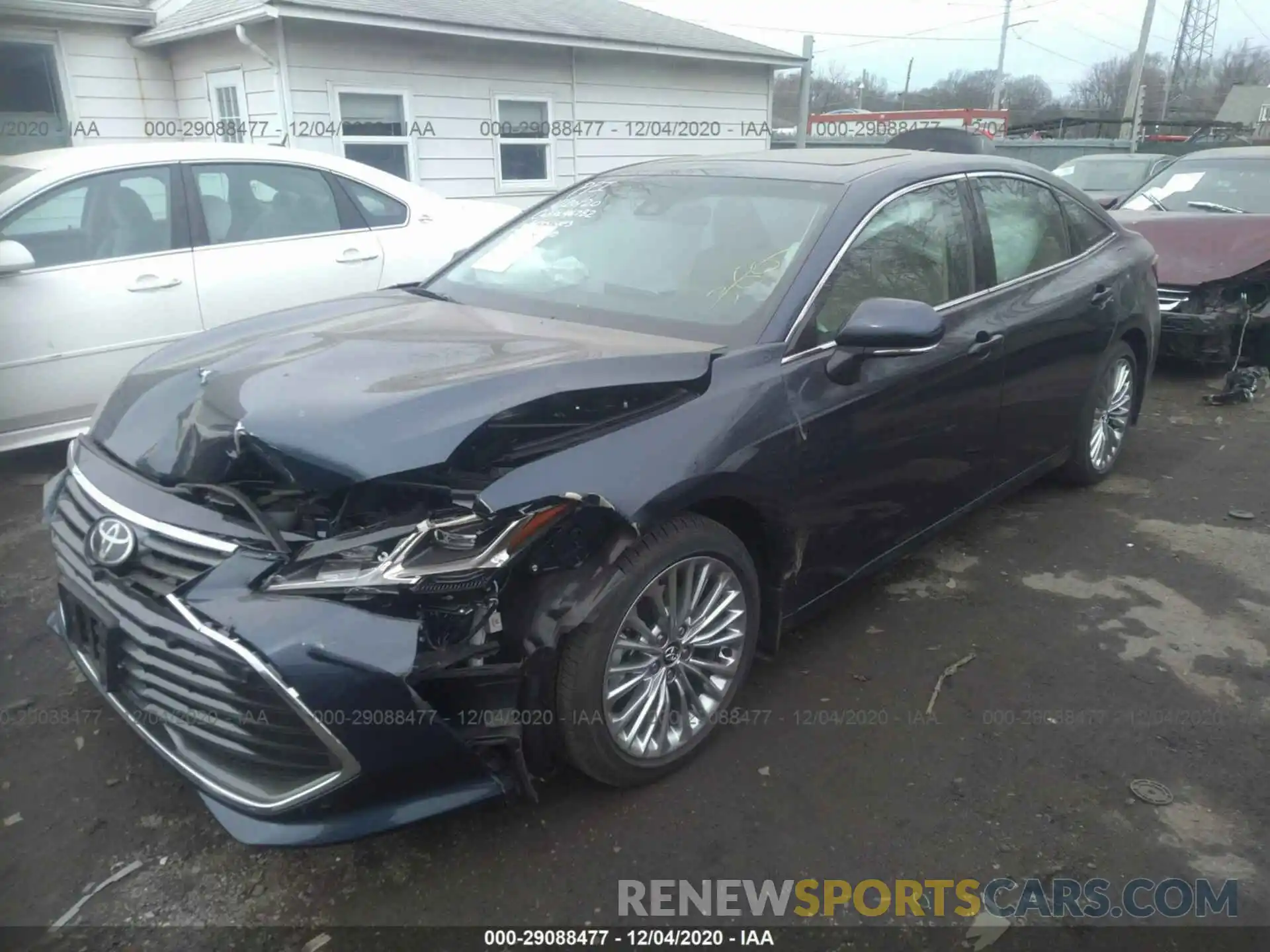 2 Photograph of a damaged car 4T1DZ1FB8LU050658 TOYOTA AVALON 2020