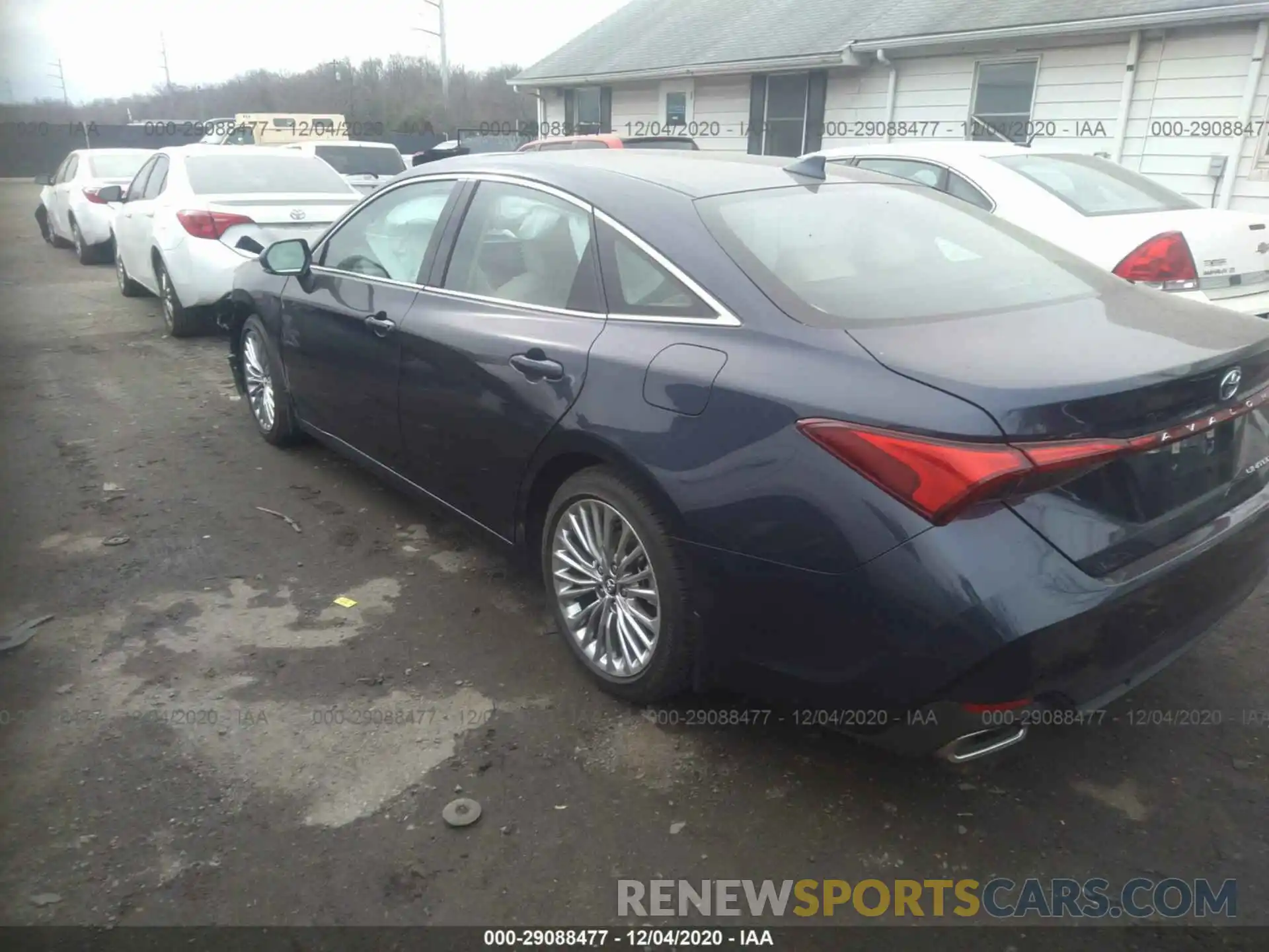 3 Photograph of a damaged car 4T1DZ1FB8LU050658 TOYOTA AVALON 2020