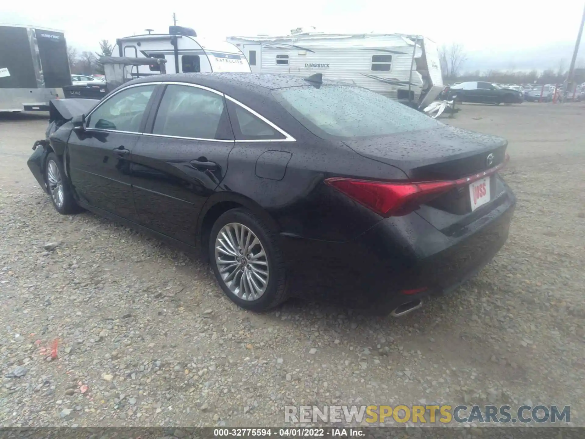 3 Photograph of a damaged car 4T1DZ1FB9LU052497 TOYOTA AVALON 2020