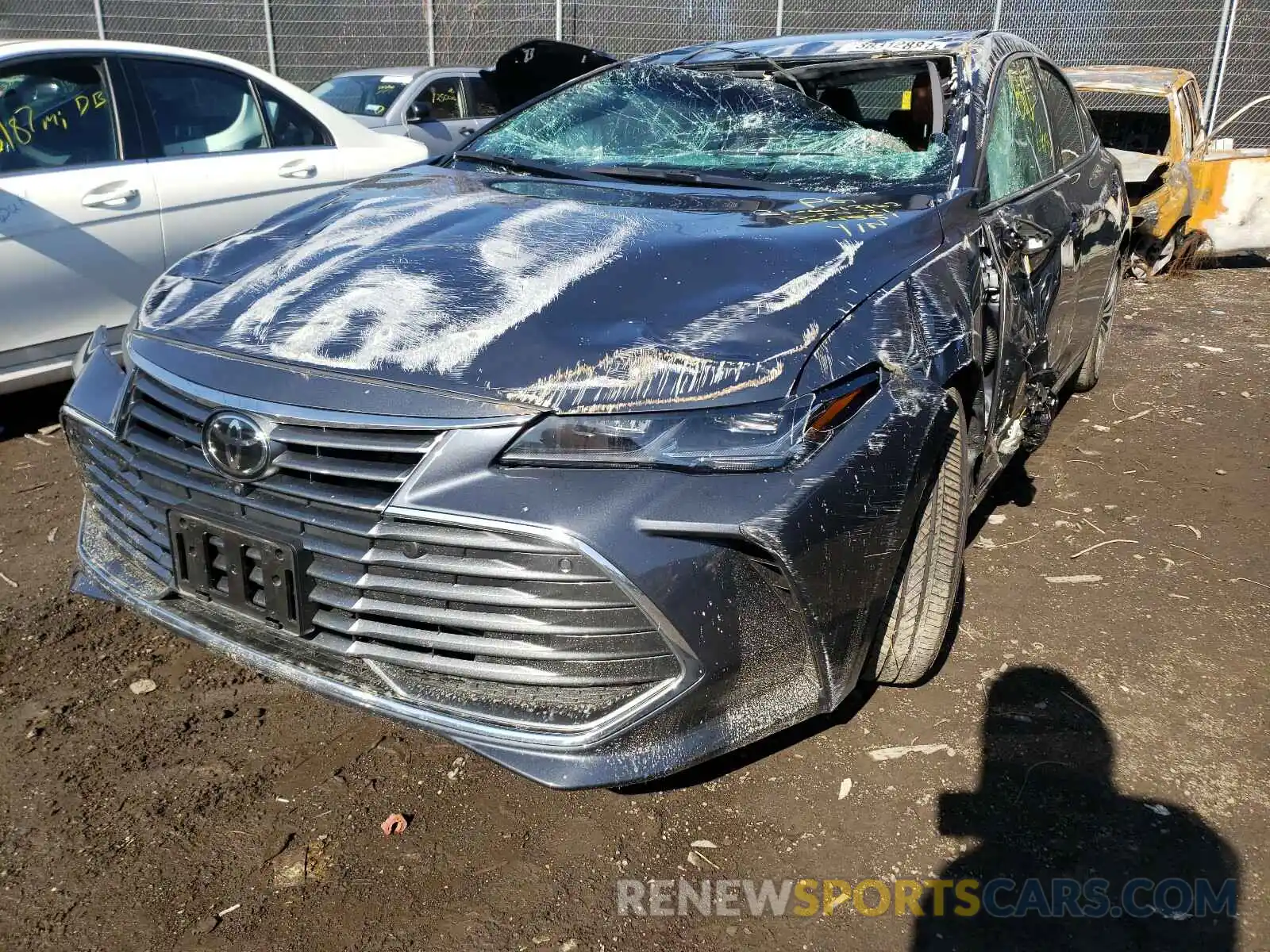 2 Photograph of a damaged car 4T1DZ1FBXLU054551 TOYOTA AVALON 2020