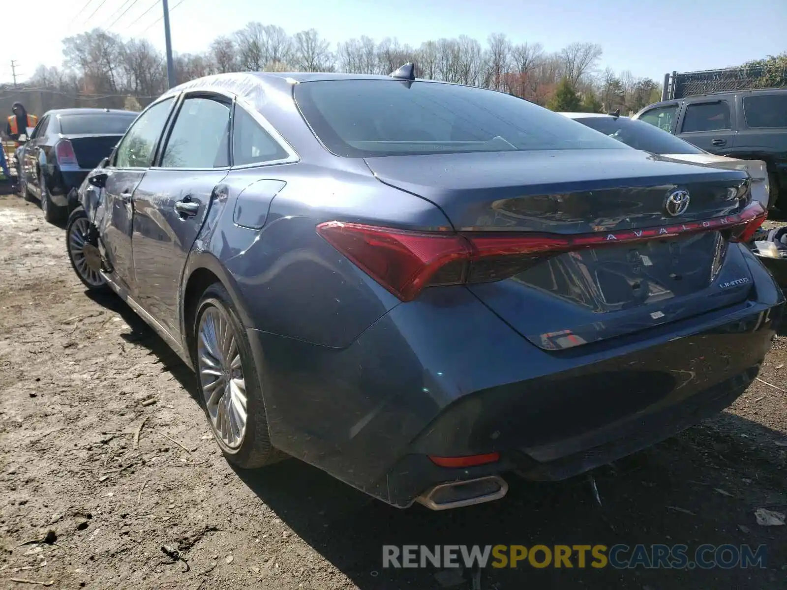 3 Photograph of a damaged car 4T1DZ1FBXLU054551 TOYOTA AVALON 2020