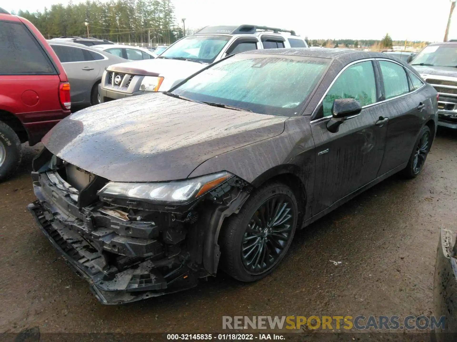 2 Photograph of a damaged car 4T1E21FB2LU016367 TOYOTA AVALON 2020