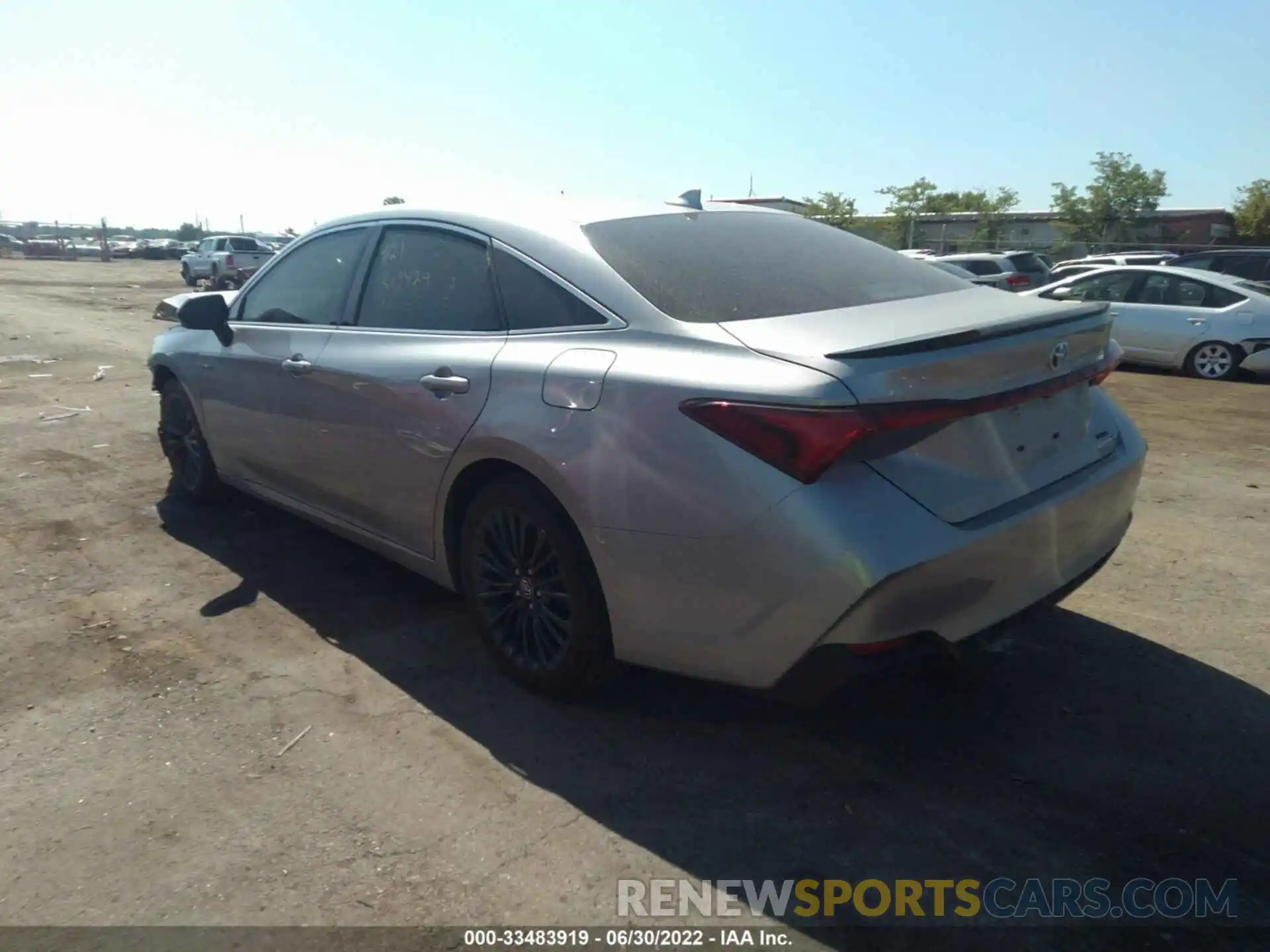 3 Photograph of a damaged car 4T1E21FB4LU014426 TOYOTA AVALON 2020