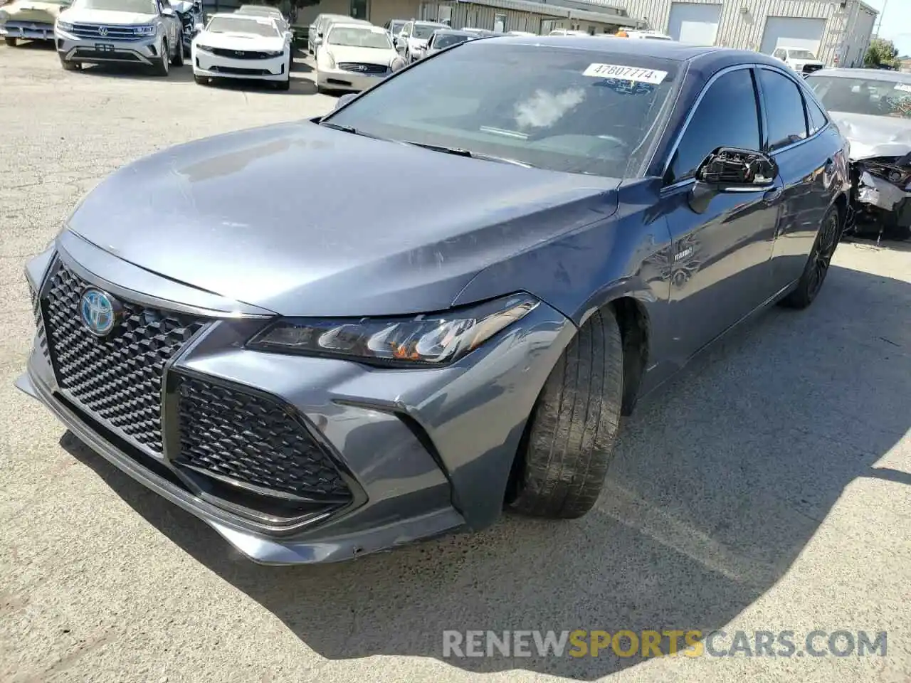 1 Photograph of a damaged car 4T1E21FB5LU017299 TOYOTA AVALON 2020