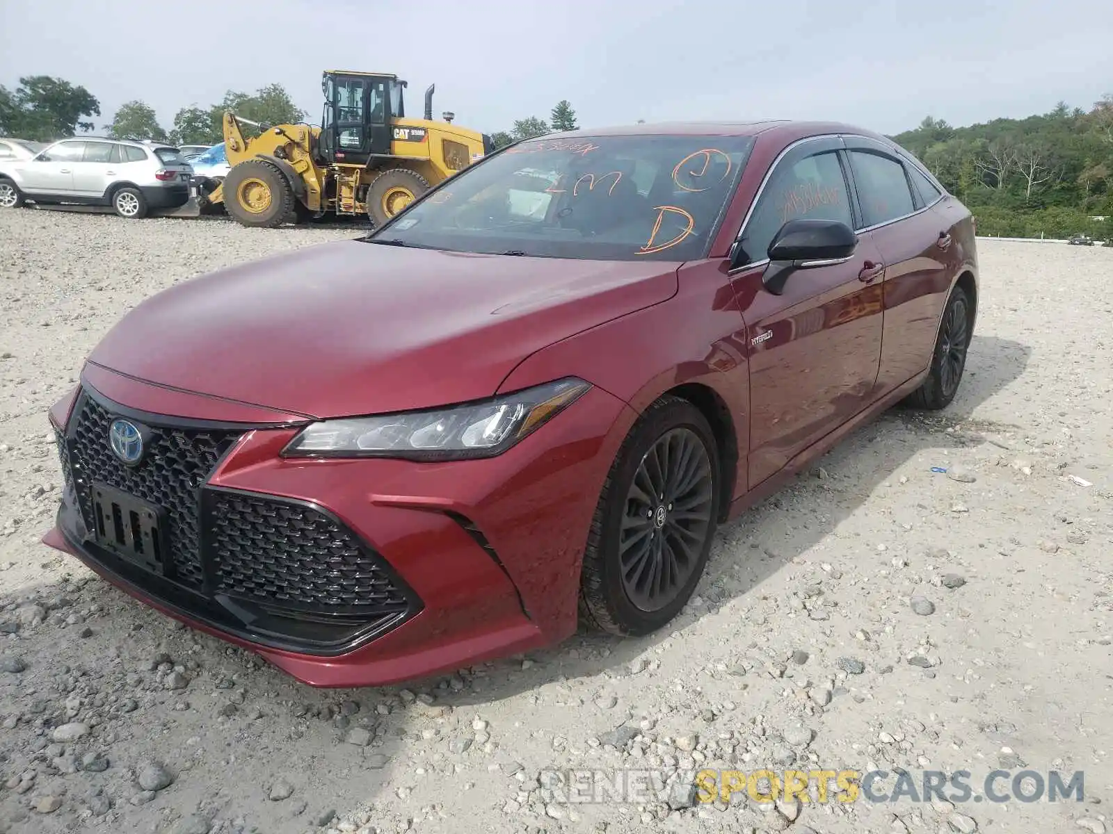 2 Photograph of a damaged car 4T1E21FB7LU012461 TOYOTA AVALON 2020